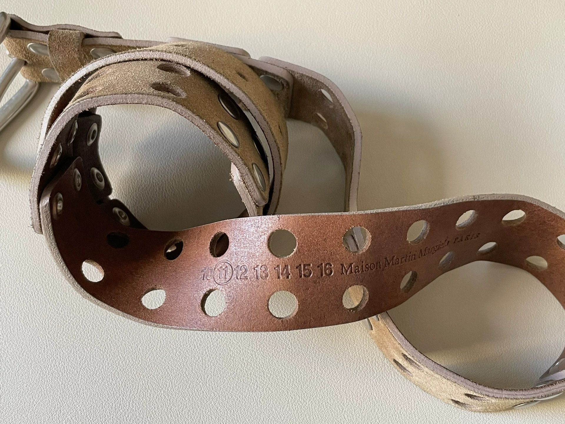 Maison Margiela Maison Martin Margiela Multi-Hole Belt Size ONE SIZE - 3 Thumbnail