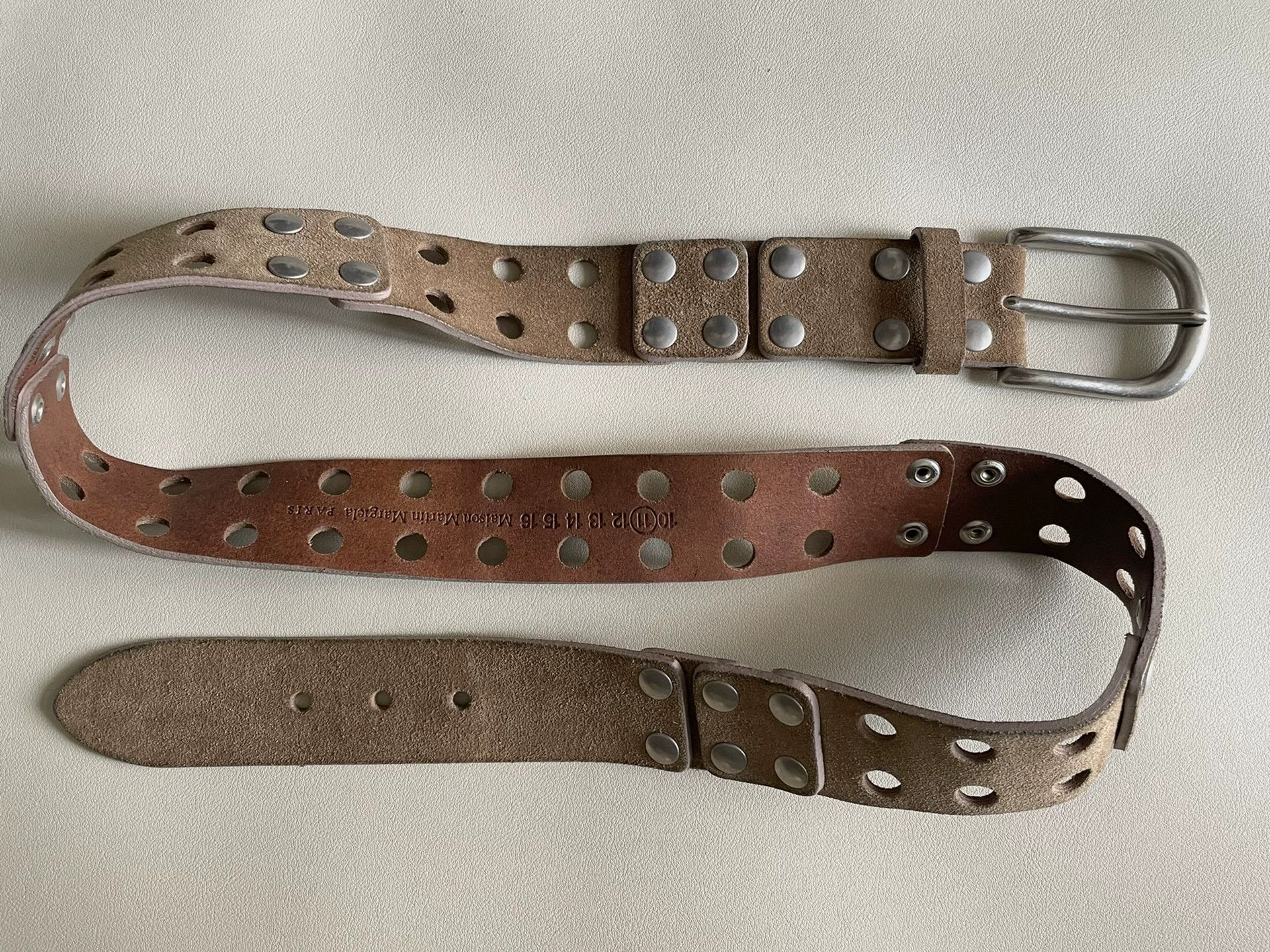 Maison Margiela Maison Martin Margiela Multi-Hole Belt Size ONE SIZE - 4 Thumbnail