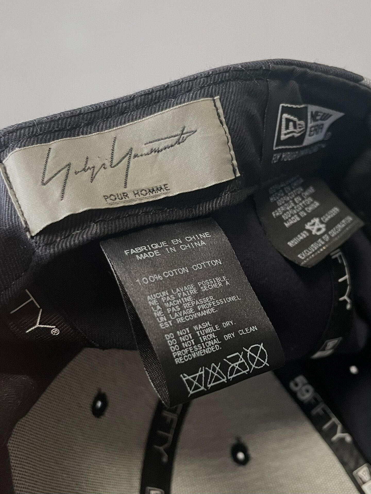 Yohji Yamamoto Yohji Yamamoto F/W07 Baseball Cap Size ONE SIZE - 6 Thumbnail