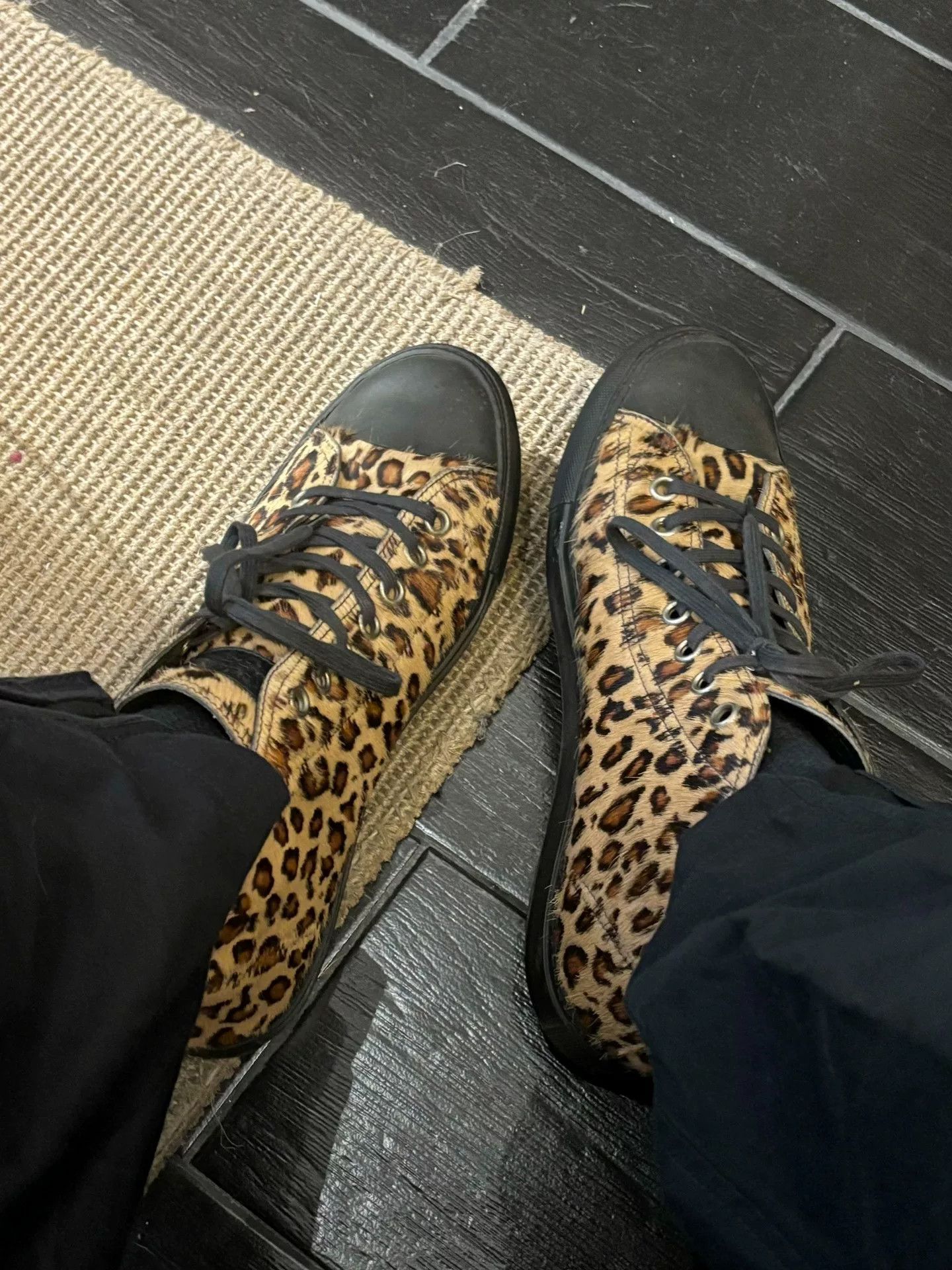 Maison Margiela maison margiela leopard print high-top sneakers Size US 10 / EU 43 - 6 Thumbnail