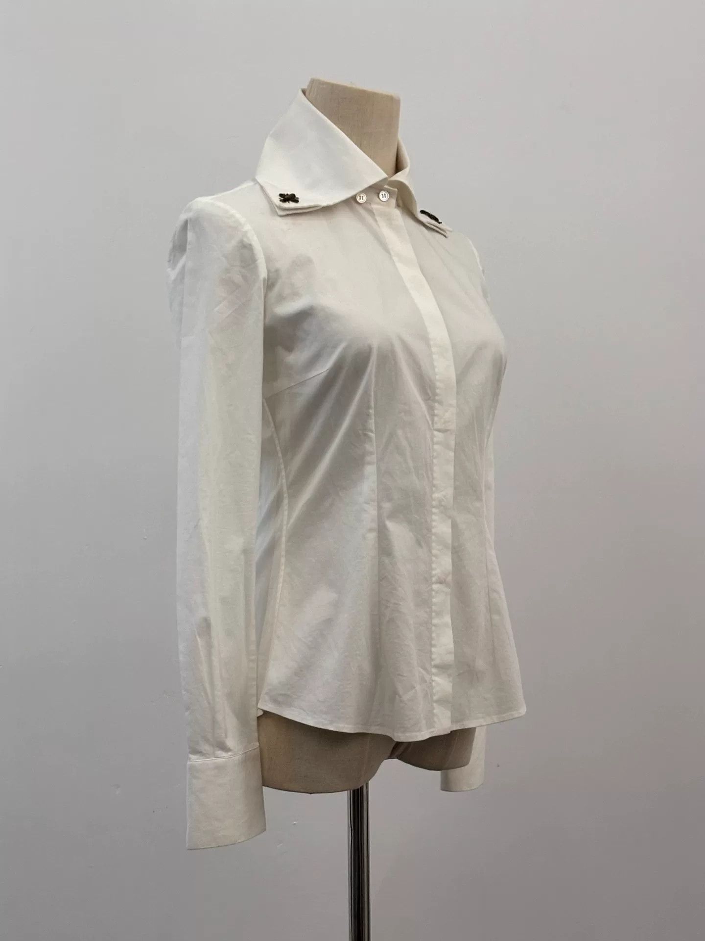 Alexander McQueen alexander mcqueen 2008 bee embellished shirt Size M / US 6-8 / IT 42-44 - 3 Thumbnail