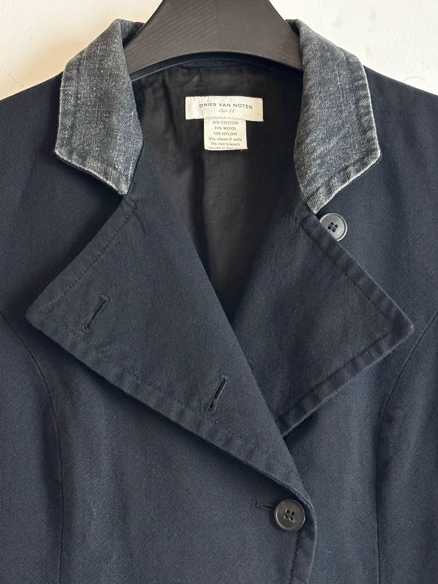 Dries Van Noten 90s Embroidered Double-Breasted Short Jacket Size S / US 4 / IT 40 - 3 Thumbnail