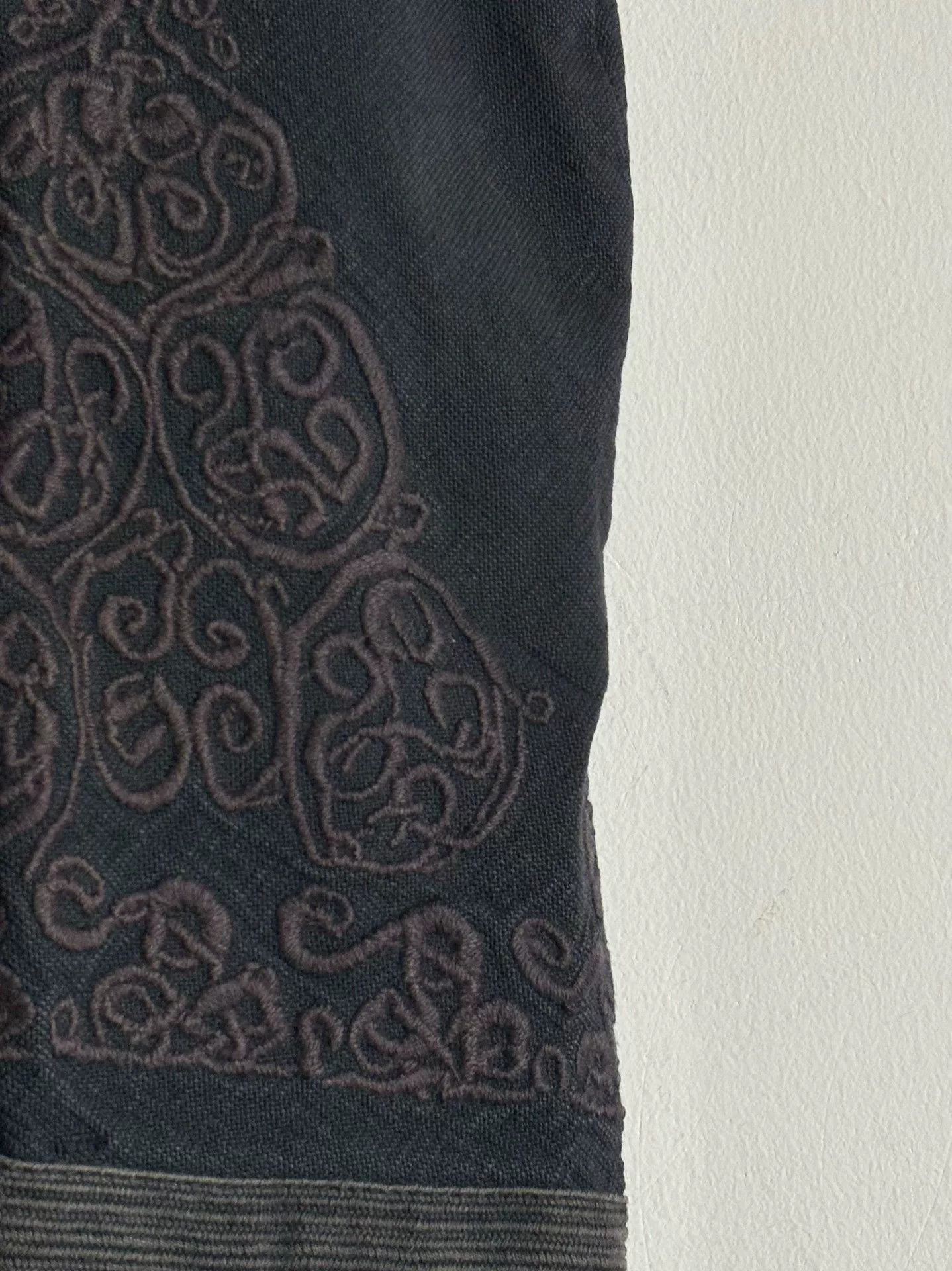 Dries Van Noten 90s Embroidered Double-Breasted Short Jacket Size S / US 4 / IT 40 - 2 Thumbnail