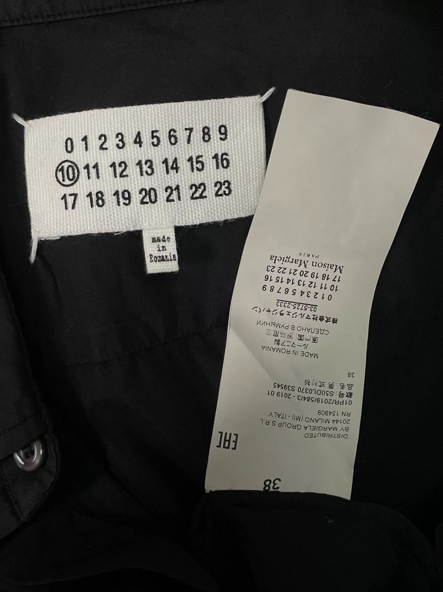 Maison Margiela Maison Margiela S/S19 Pocket Shirt Size US M / EU 48-50 / 2 - 6 Thumbnail