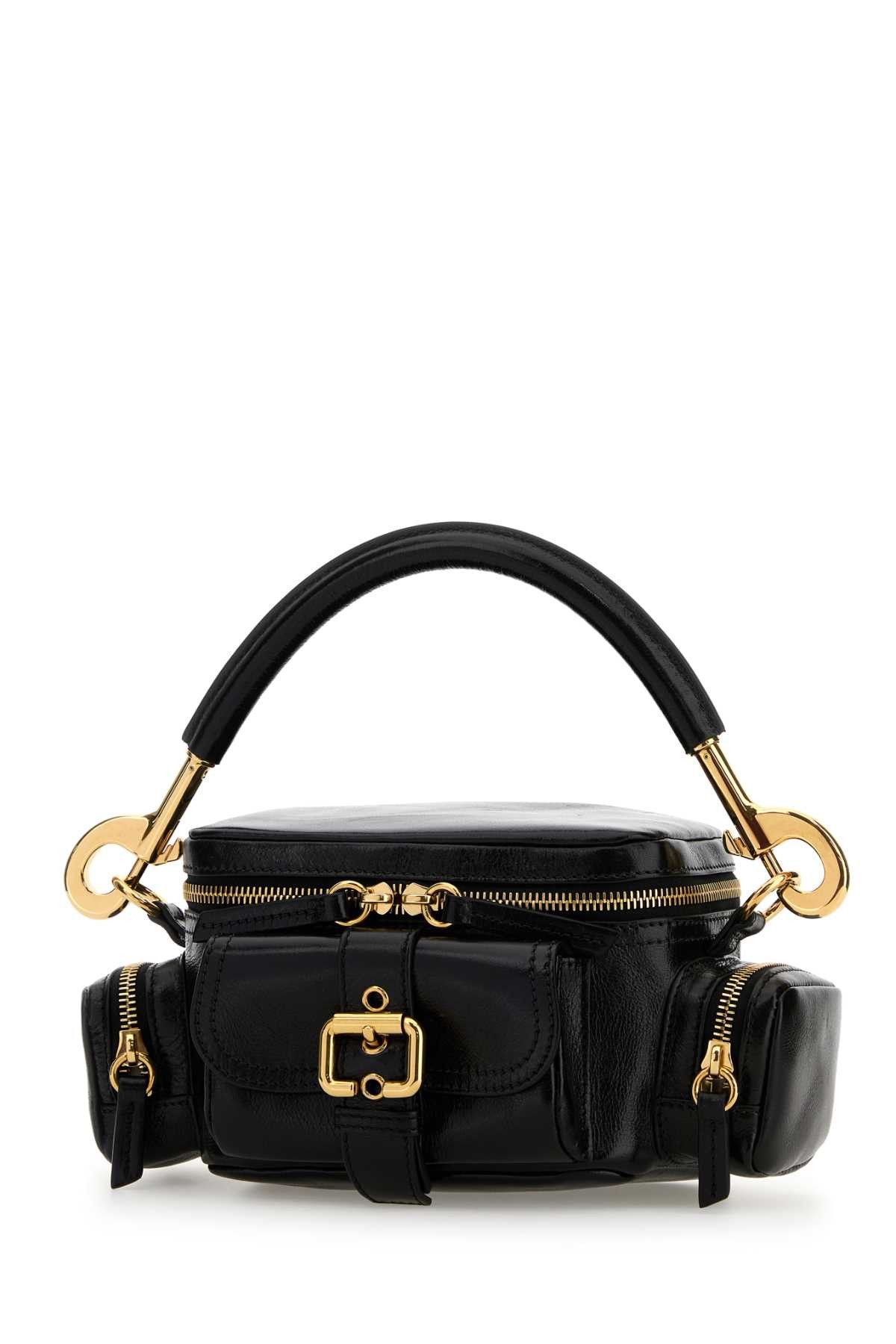 Chloe Black Leather Small Camera Bag Handbag Size ONE SIZE - 2 Thumbnail