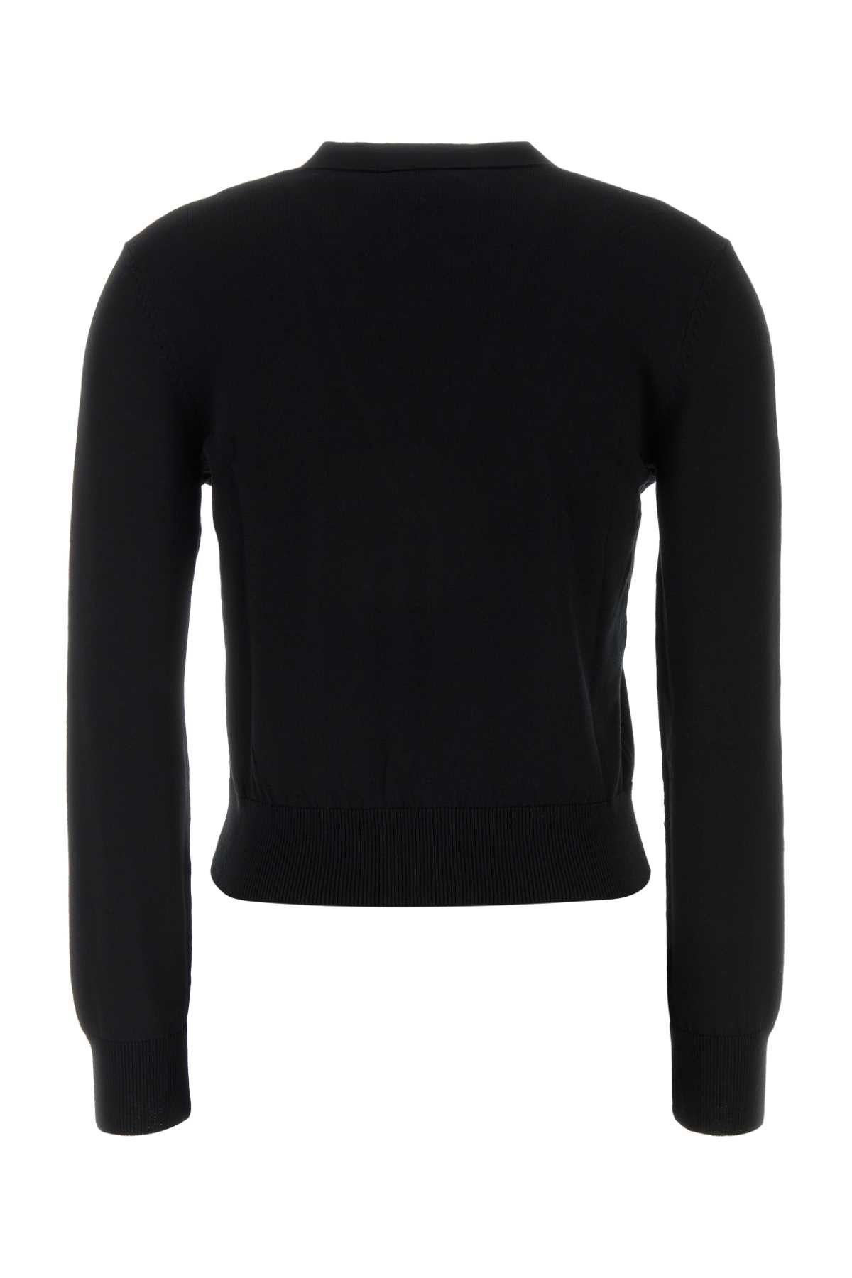 A.P.C. Black Cotton Cardigan Size XS / US 0-2 / IT 36-38 - 2 Thumbnail