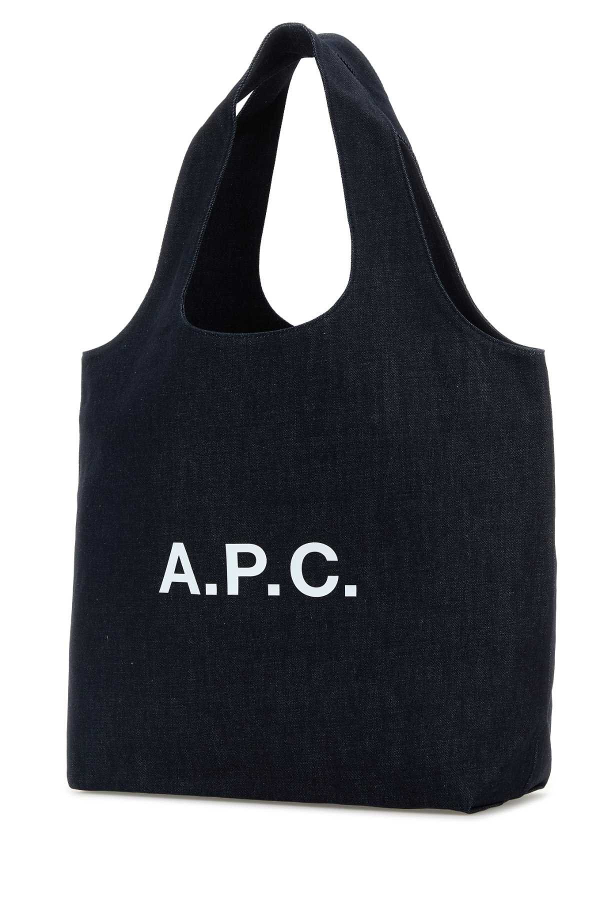 A.P.C. Denim Ninon Shopping Bag Size ONE SIZE - 2 Thumbnail