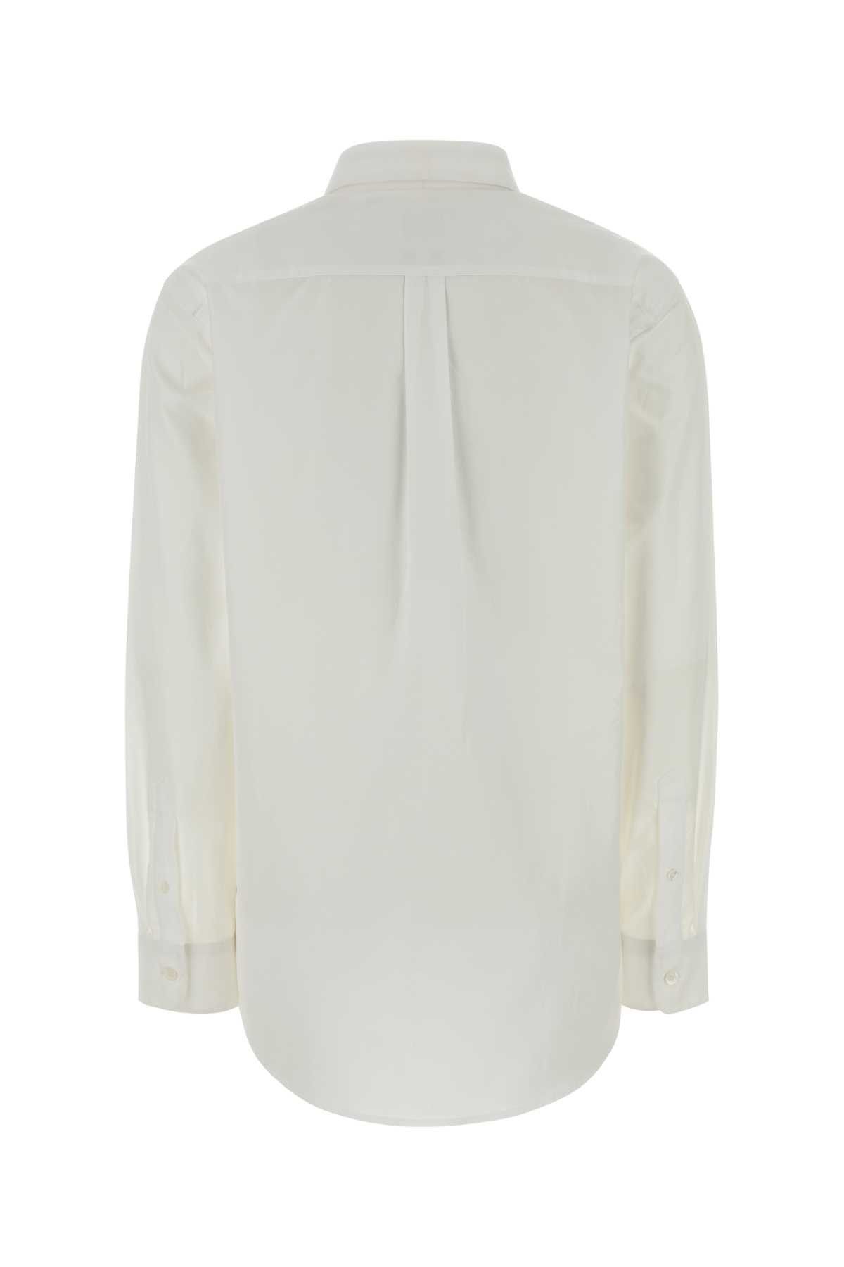 A.P.C. White Poplin Shirt Size S / US 4 / IT 40 - 2 Thumbnail