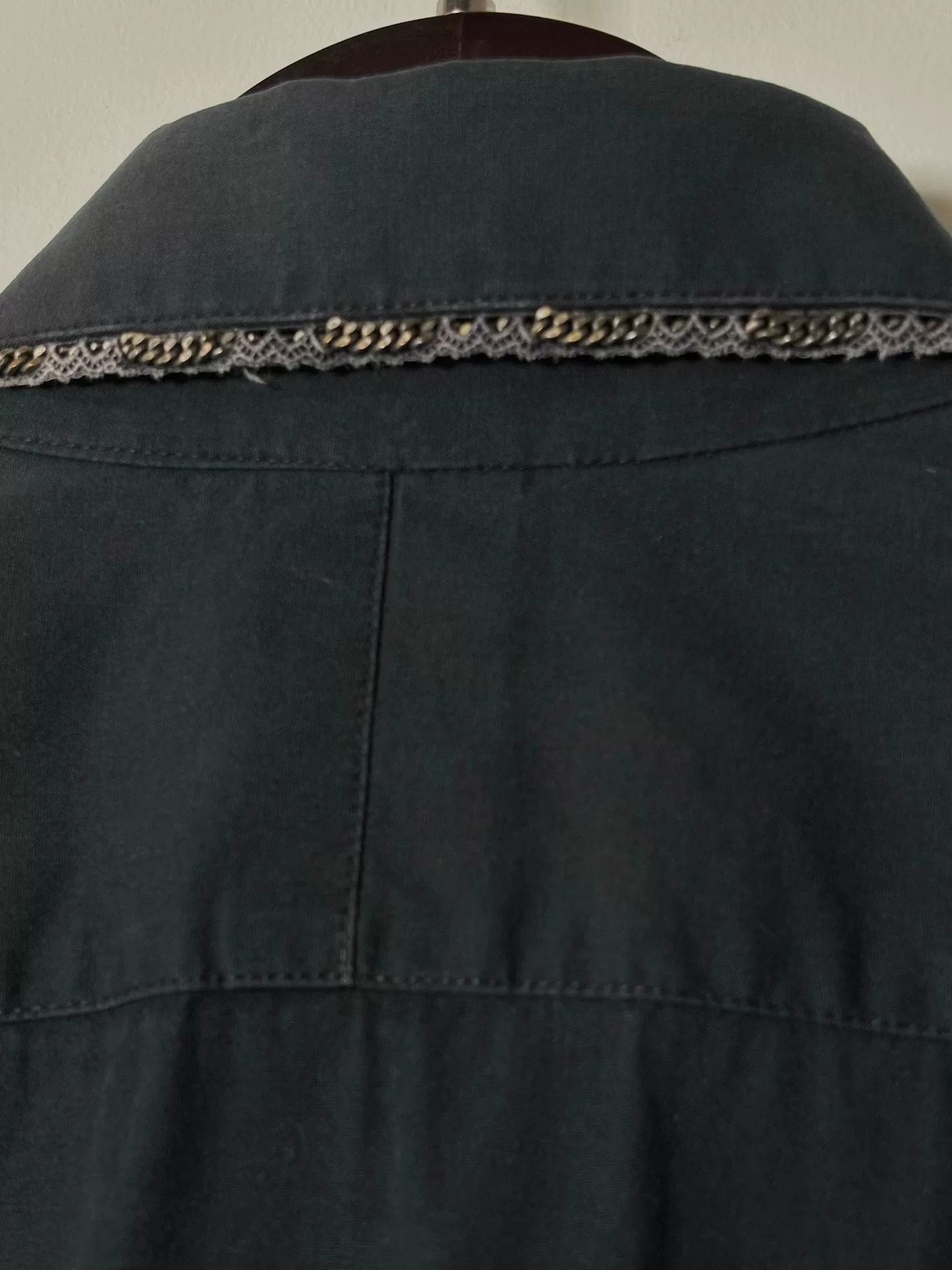 Alexander McQueen alexander mcqueen 2006 metallic lace shirt Size US M / EU 48-50 / 2 - 6 Thumbnail