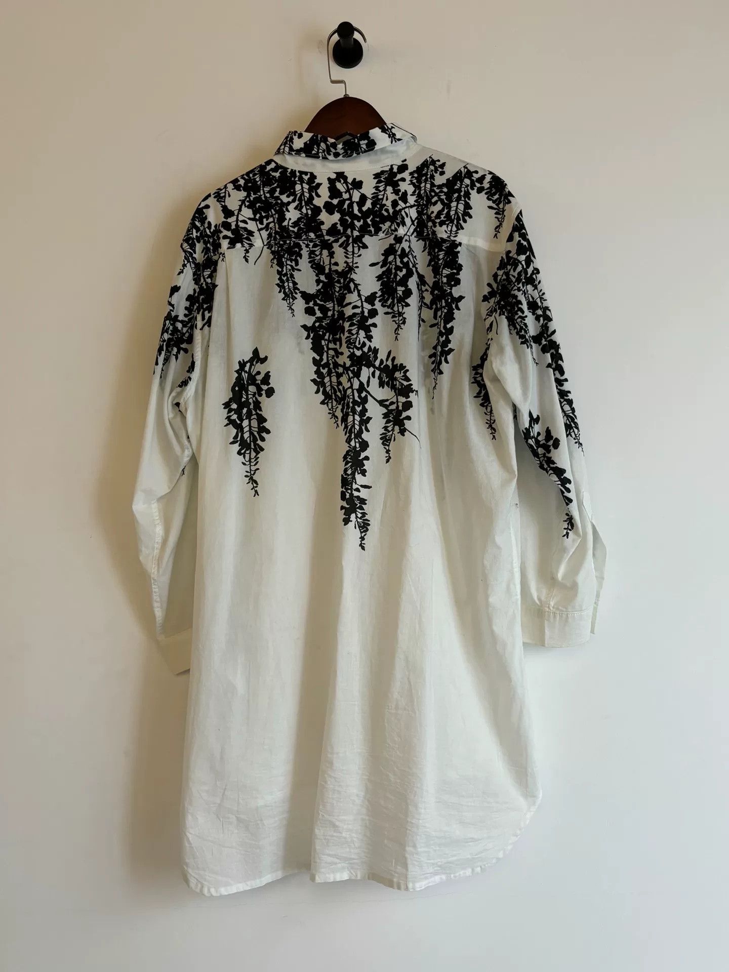 Ann Demeulemeester Ann Demeulemeester Floral Button-Up Shirt Size L / US 10 / IT 46 - 4 Thumbnail