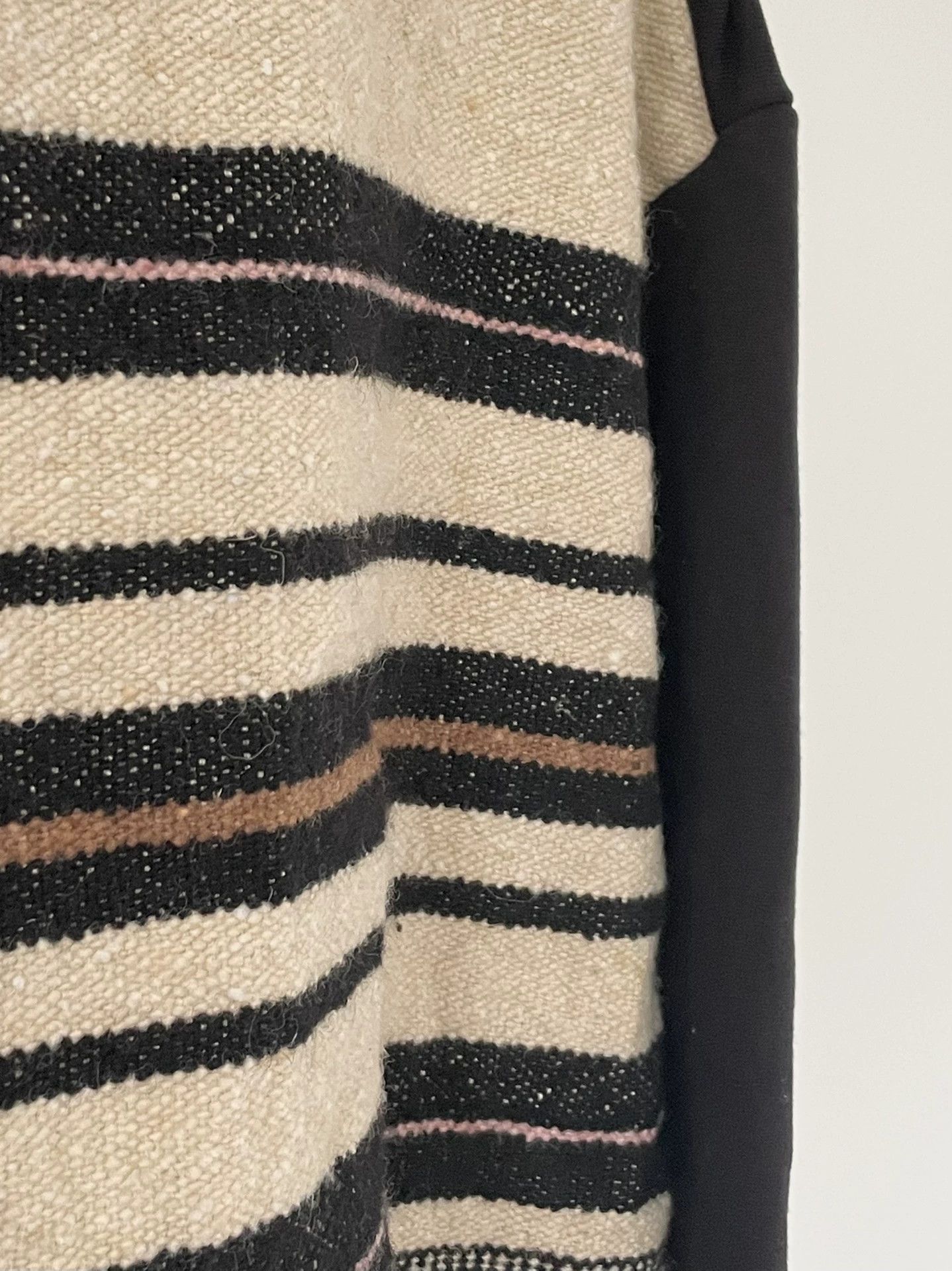 Dries Van Noten drapes with fine knit texture and stripes Size S / US 4 / IT 40 - 4 Thumbnail