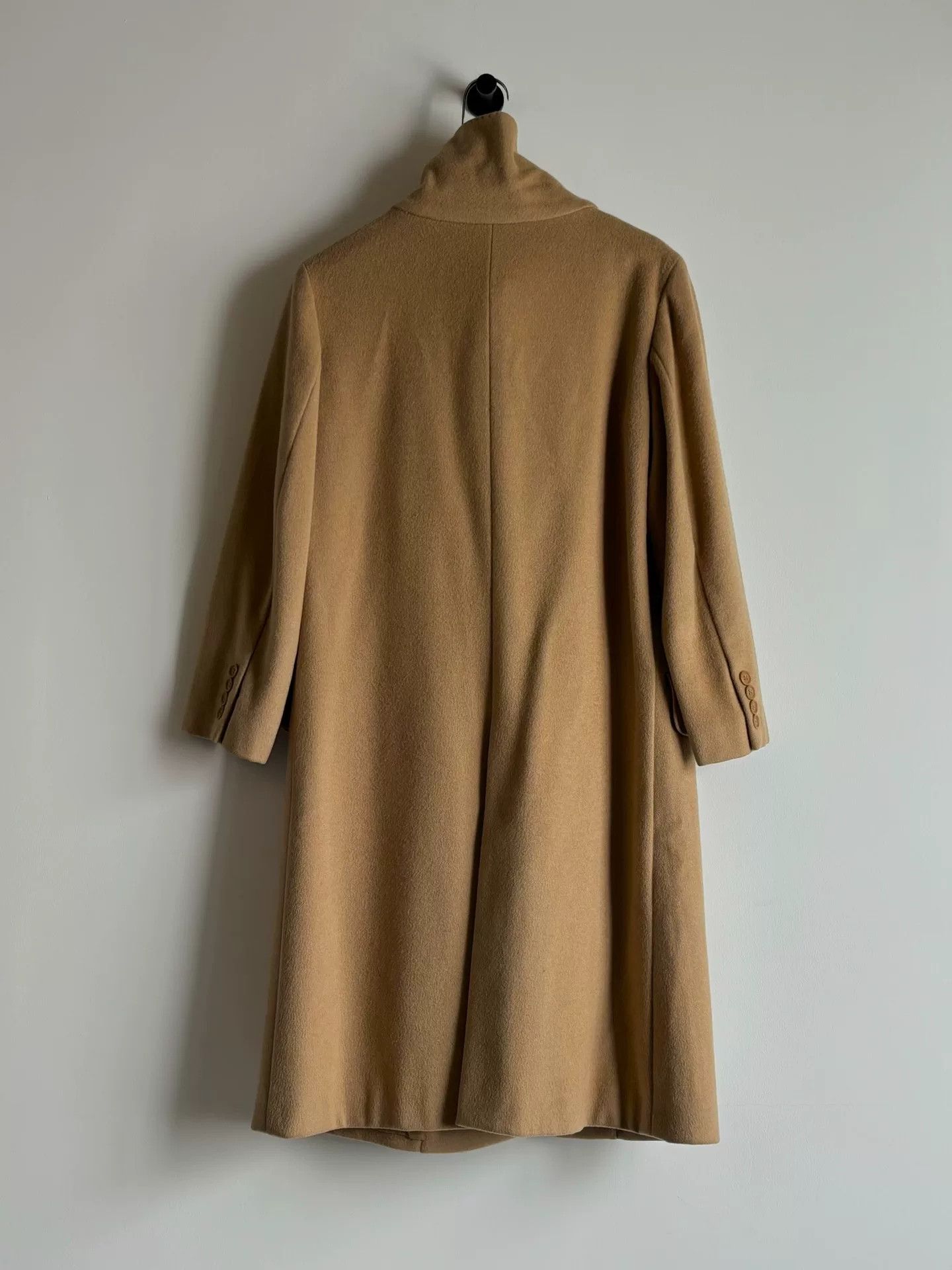 Helmut Lang 90s Helmut Lang High Neck Camel Coat Size M / US 6-8 / IT 42-44 - 6 Thumbnail