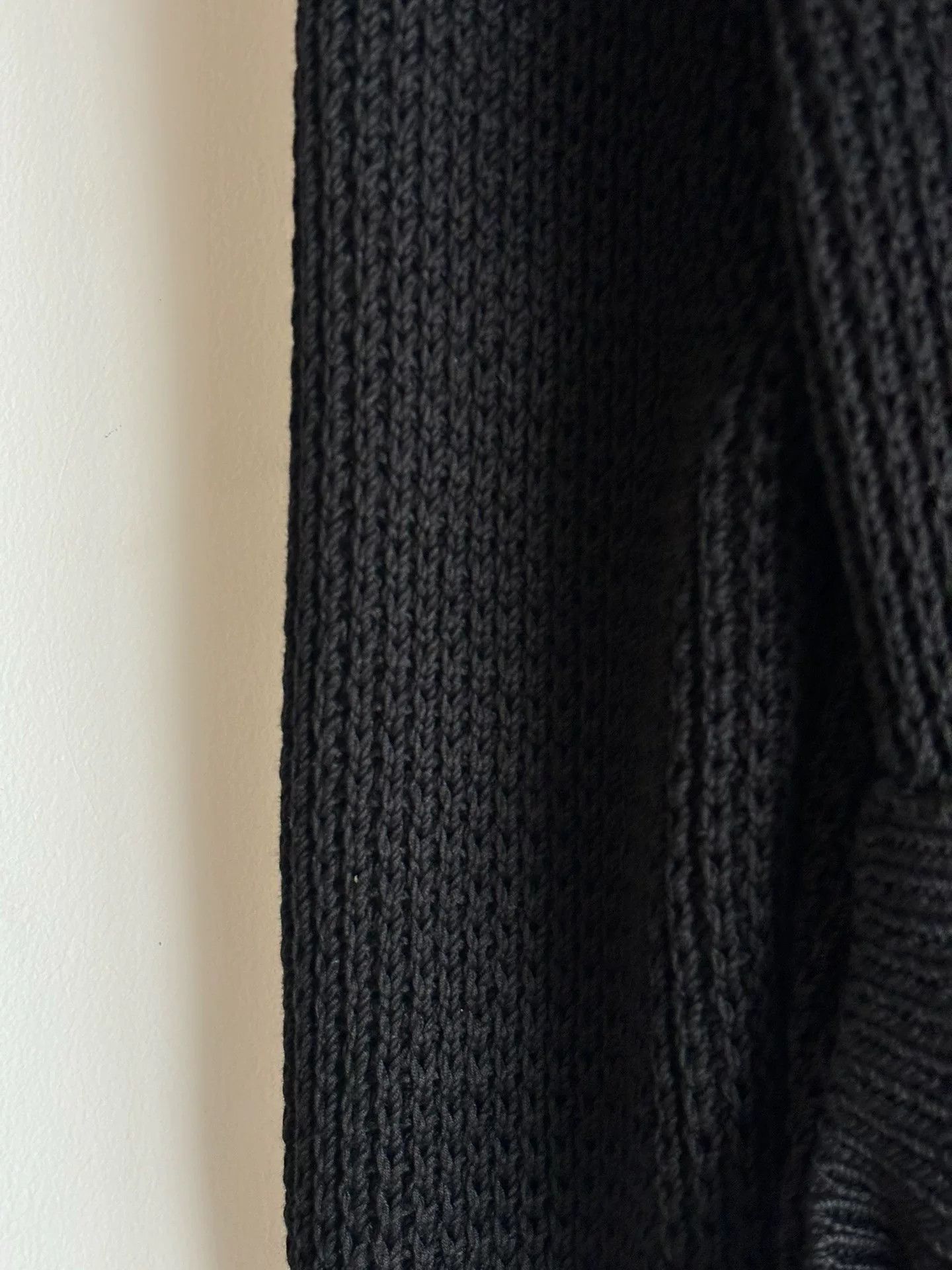 Dries Van Noten black zippered knit jacket by Dries Van Noten Size M / US 6-8 / IT 42-44 - 6 Thumbnail