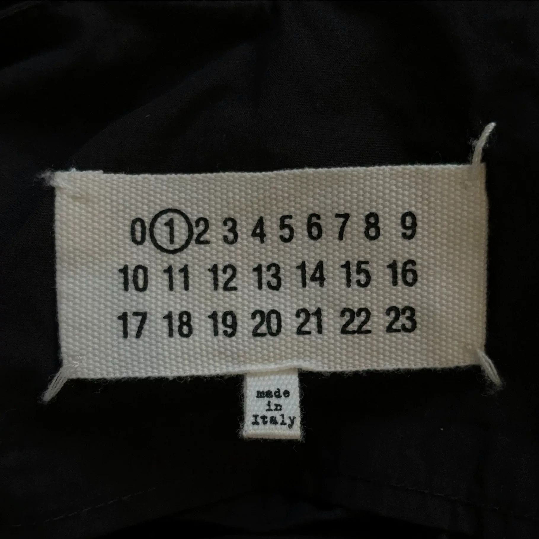 Maison Margiela black deconstructed shirt dress by margiela Size S / US 4 / IT 40 - 6 Thumbnail