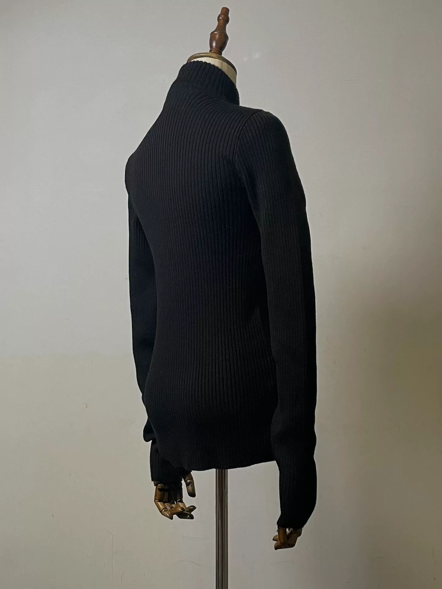 Dirk Bikkembergs dirk bikkembergs high-neck wool sweater Size US M / EU 48-50 / 2 - 4 Thumbnail