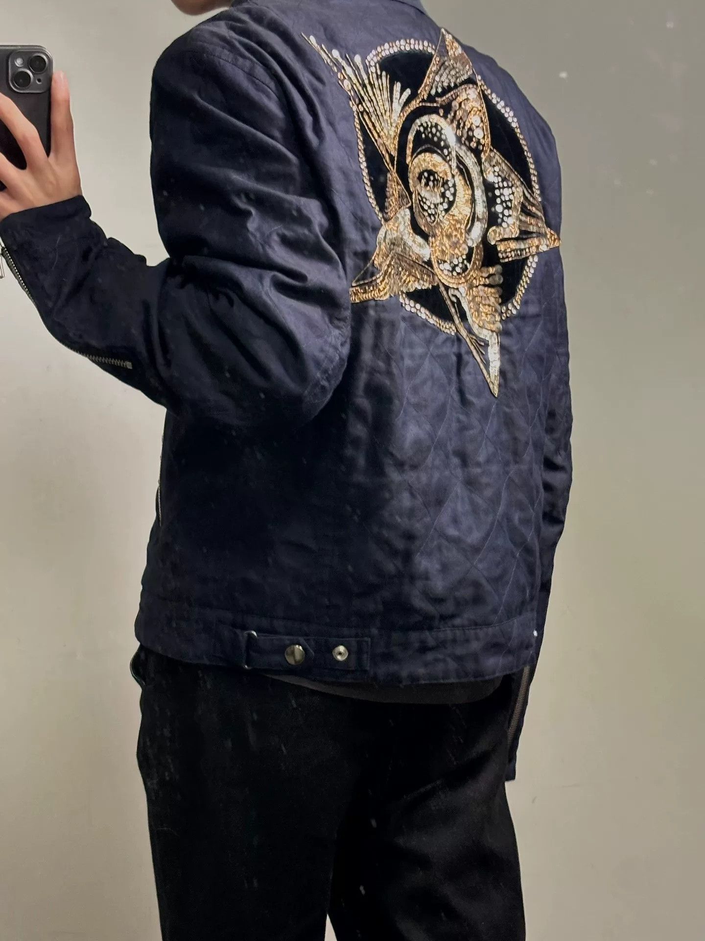 Dries Van Noten drapes van noten s/s16 star embroidered jacket Size US L / EU 52-54 / 3 - 3 Thumbnail