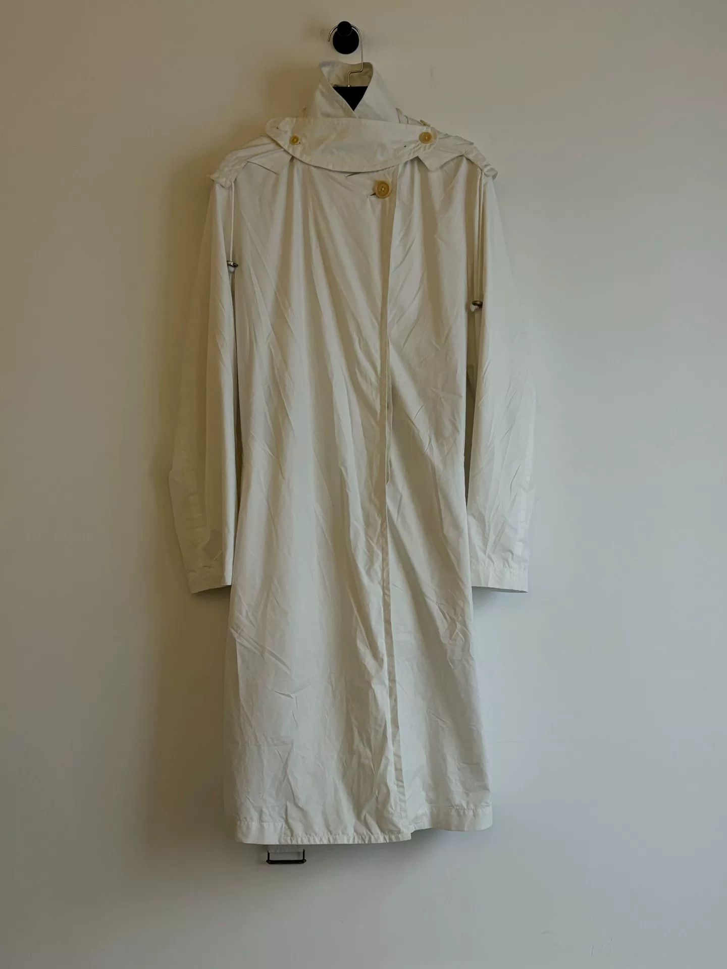 Ann Demeulemeester elegant detachable collar trench coat Size S / US 4 / IT 40 - 4 Thumbnail