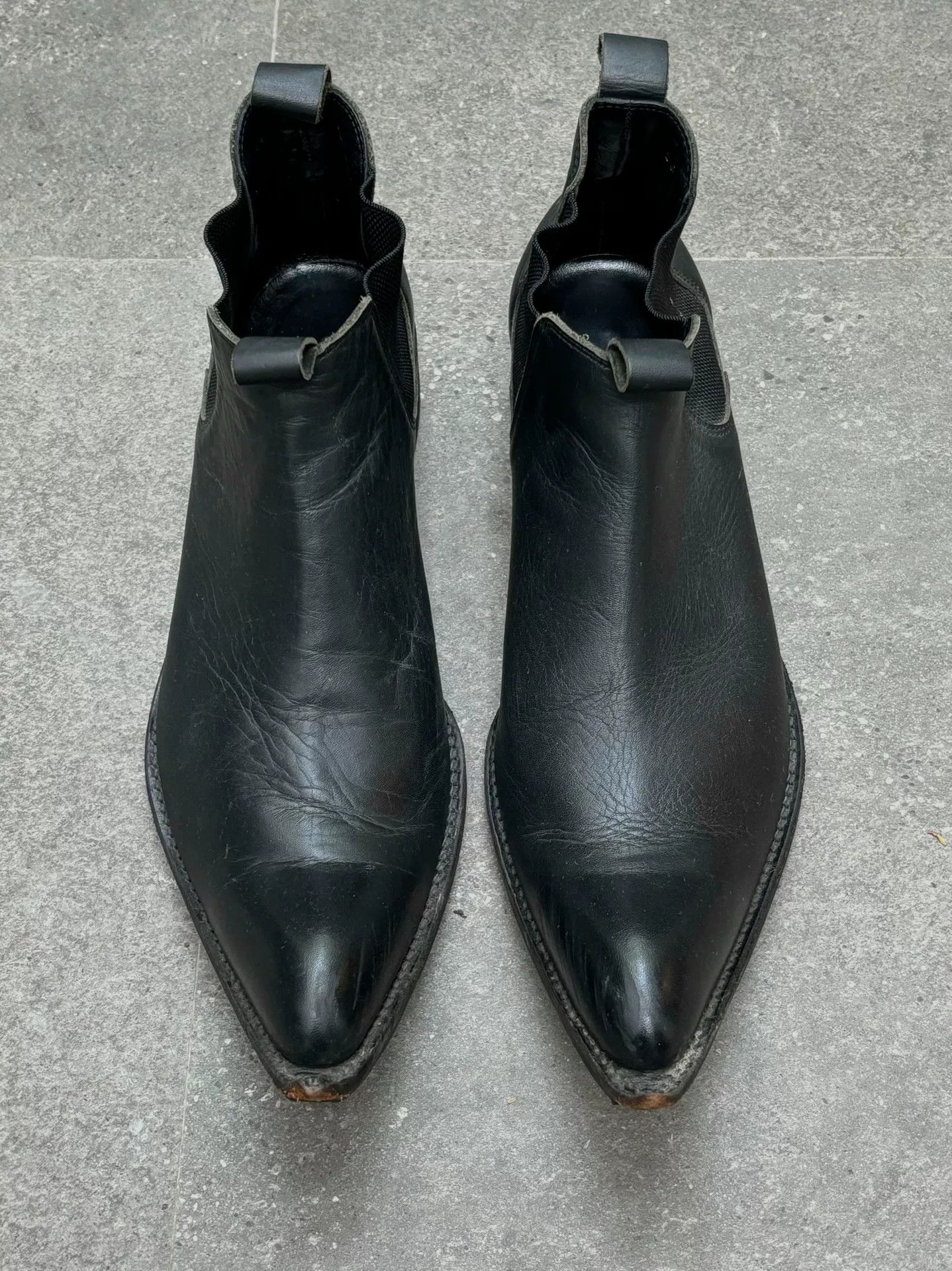Comme des Garcons Comme des Garconsplus pointed chelsea boots Size US 8.5 / EU 41-42 - 3 Thumbnail