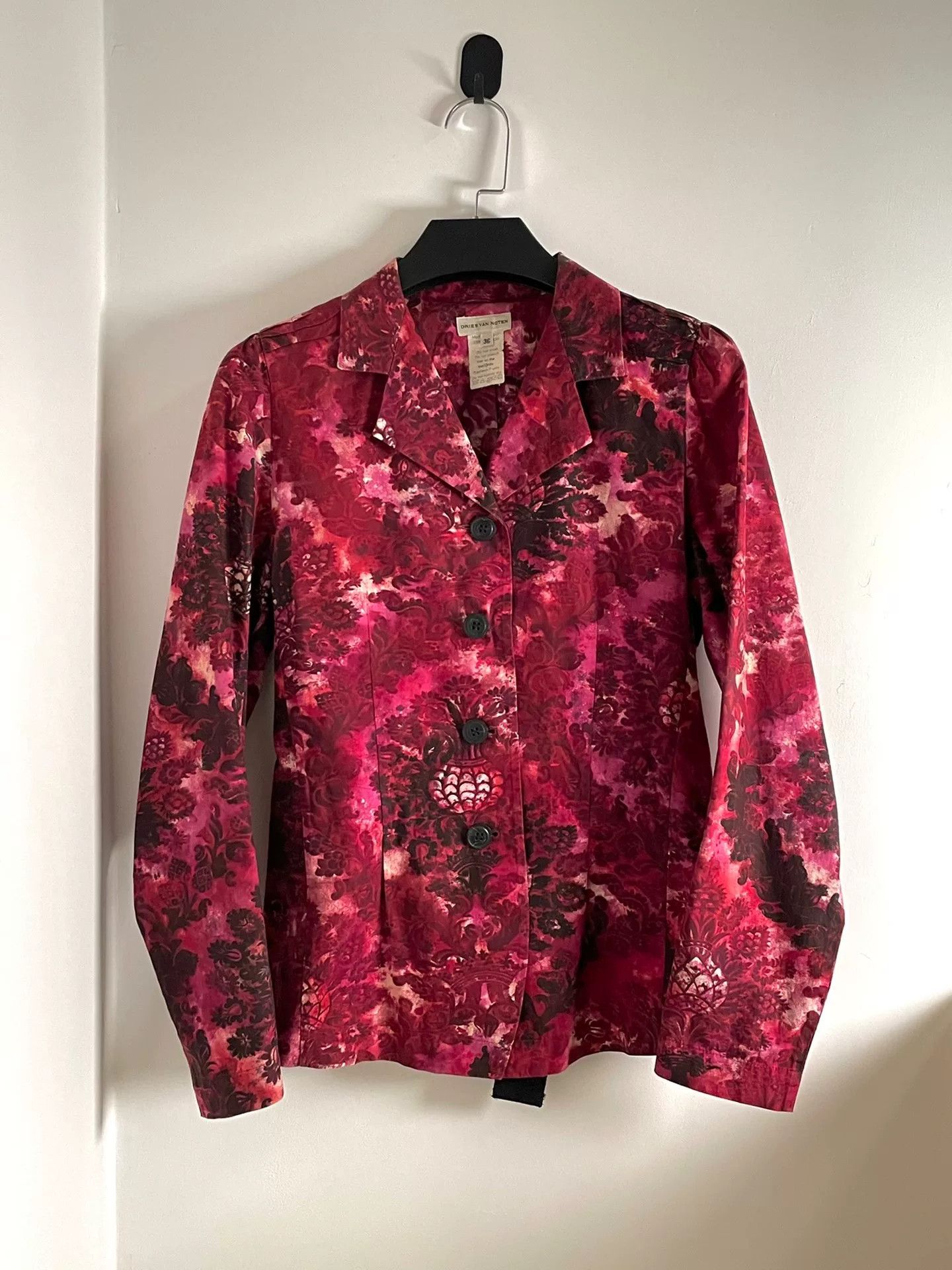 Dries Van Noten rare 90s dries van noten floral jacket Size S / US 4 / IT 40 - 4 Thumbnail