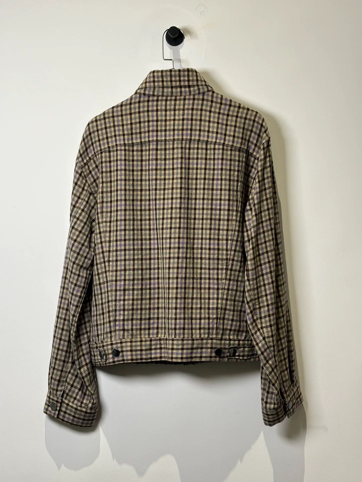 Dries Van Noten 90s Plaid Wool Jacket by Dries Van Noten Size M / US 6-8 / IT 42-44 - 5 Thumbnail