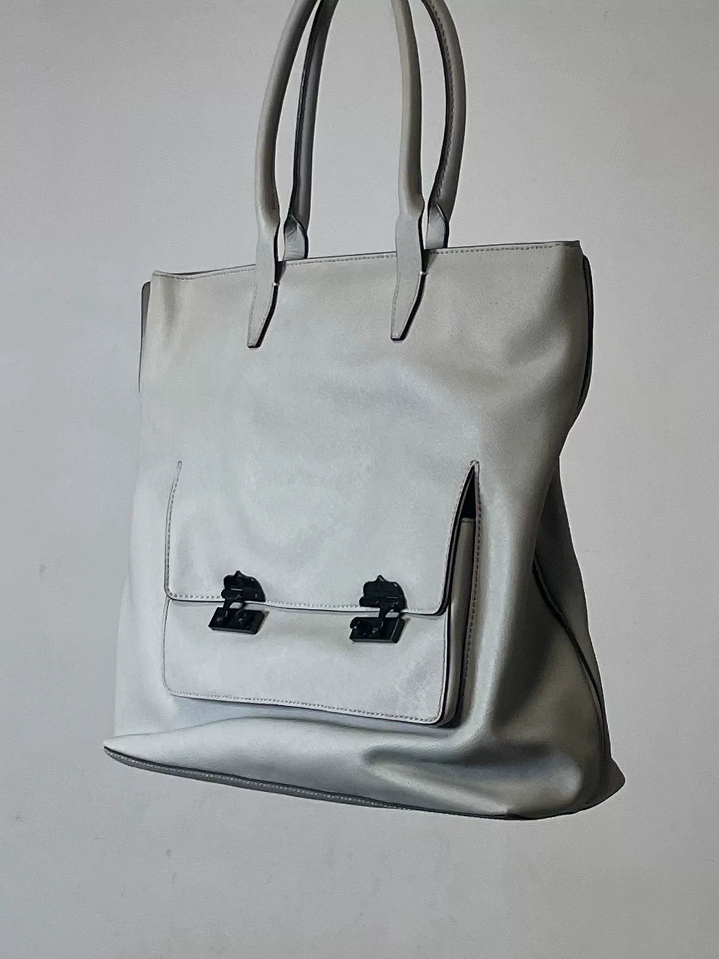 Alexander McQueen Alexander McQueen Gray Tote Bag Size ONE SIZE - 2 Thumbnail