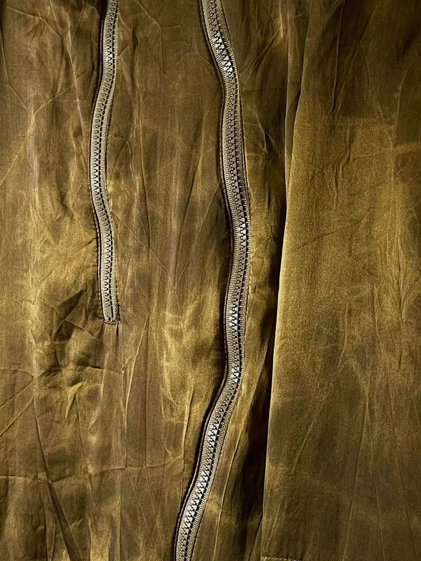 Dirk Bikkembergs 90s Gold Ripple Short Jacket by Dirk Bikkembergs Size US M / EU 48-50 / 2 - 3 Thumbnail