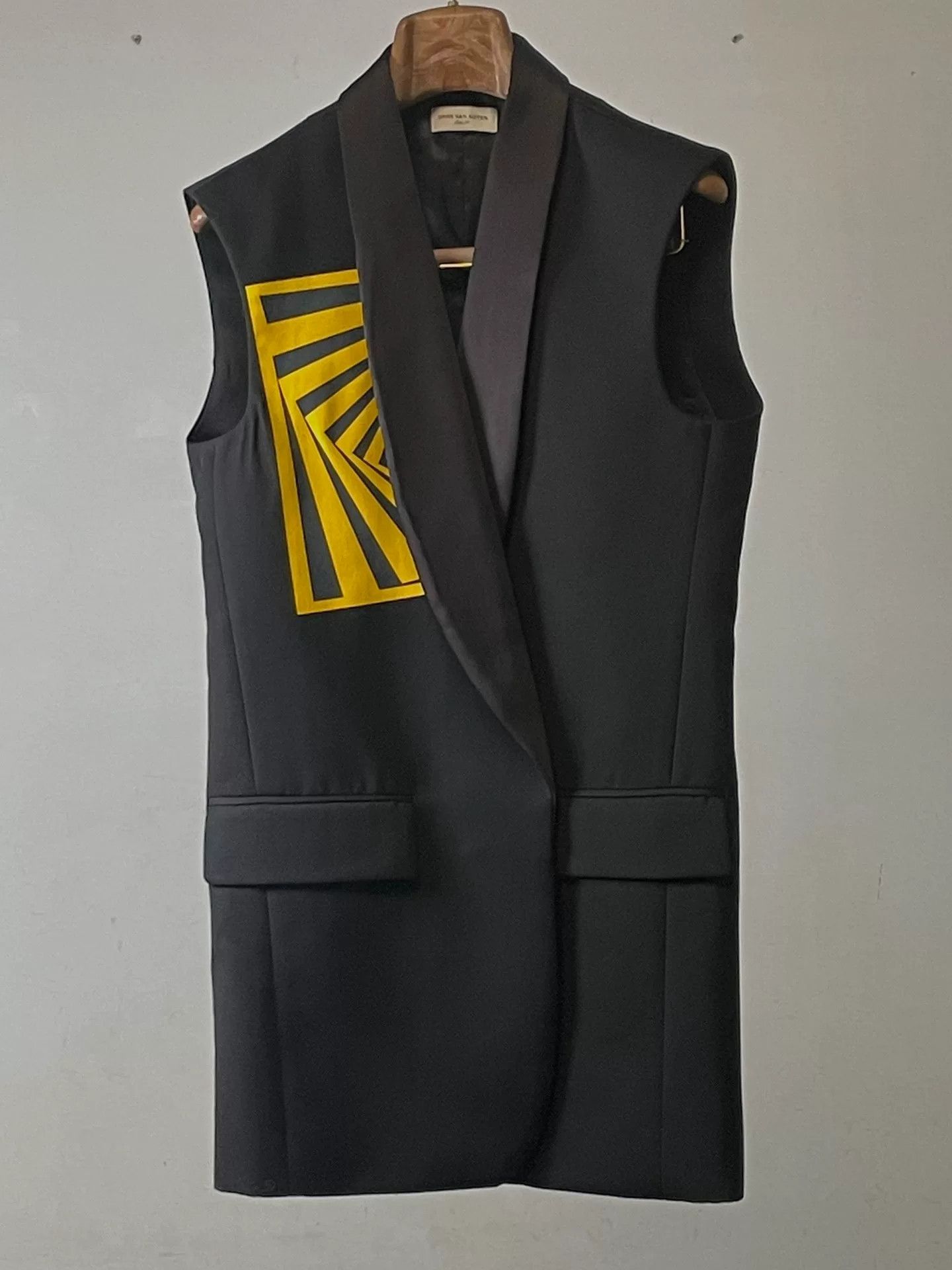 Dries Van Noten Dries Van Noten F/W14 Geometric Vest Size S / US 4 / IT 40 - 3 Thumbnail