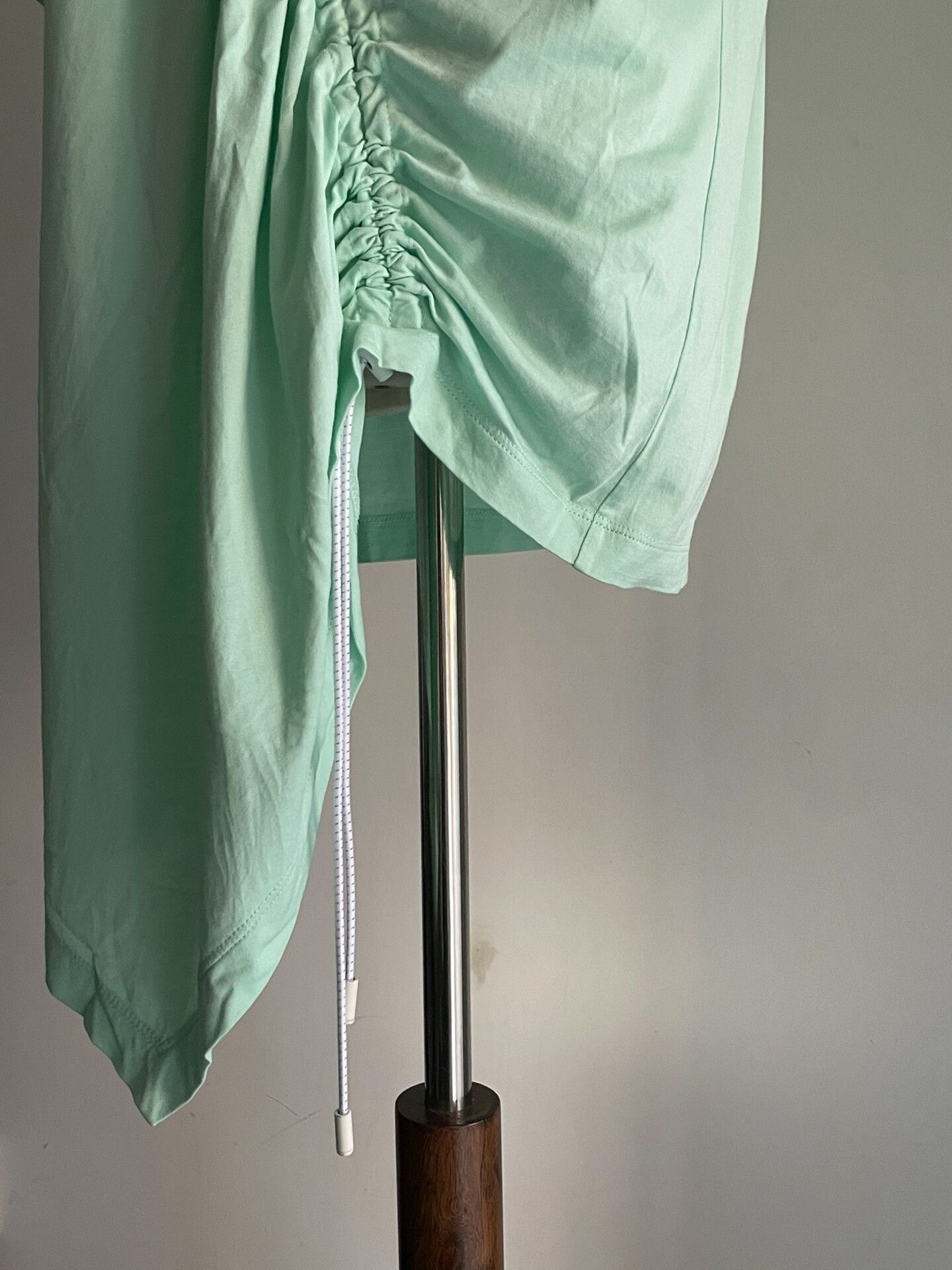 Maison Margiela asymmetrical short sleeve mint green top Size S / US 4 / IT 40 - 5 Thumbnail