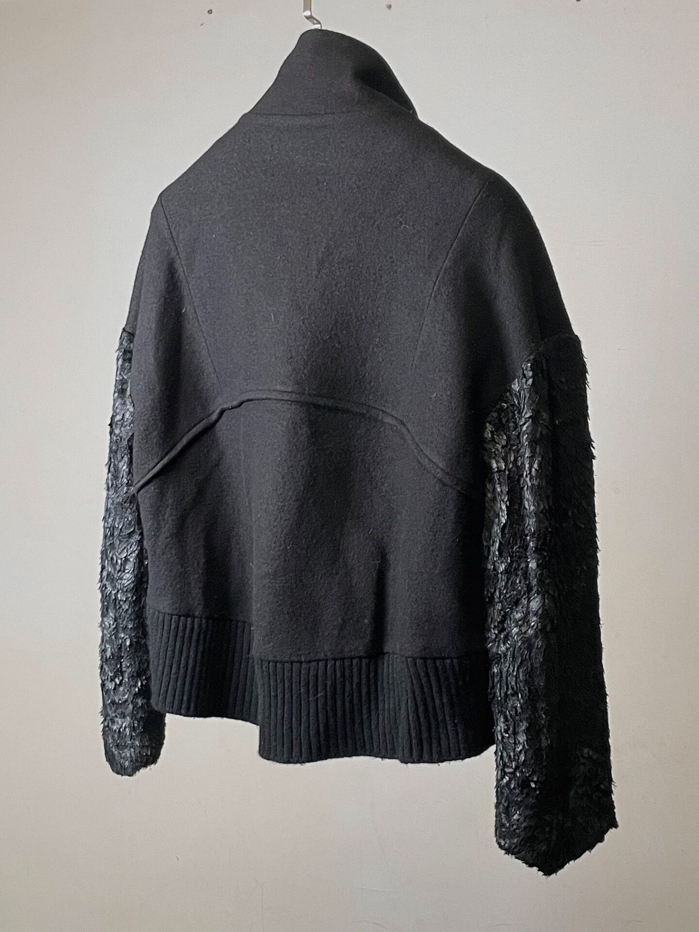 Ann Demeulemeester Ann Demeulemeester Black Short Jacket Size S / US 4 / IT 40 - 6 Thumbnail
