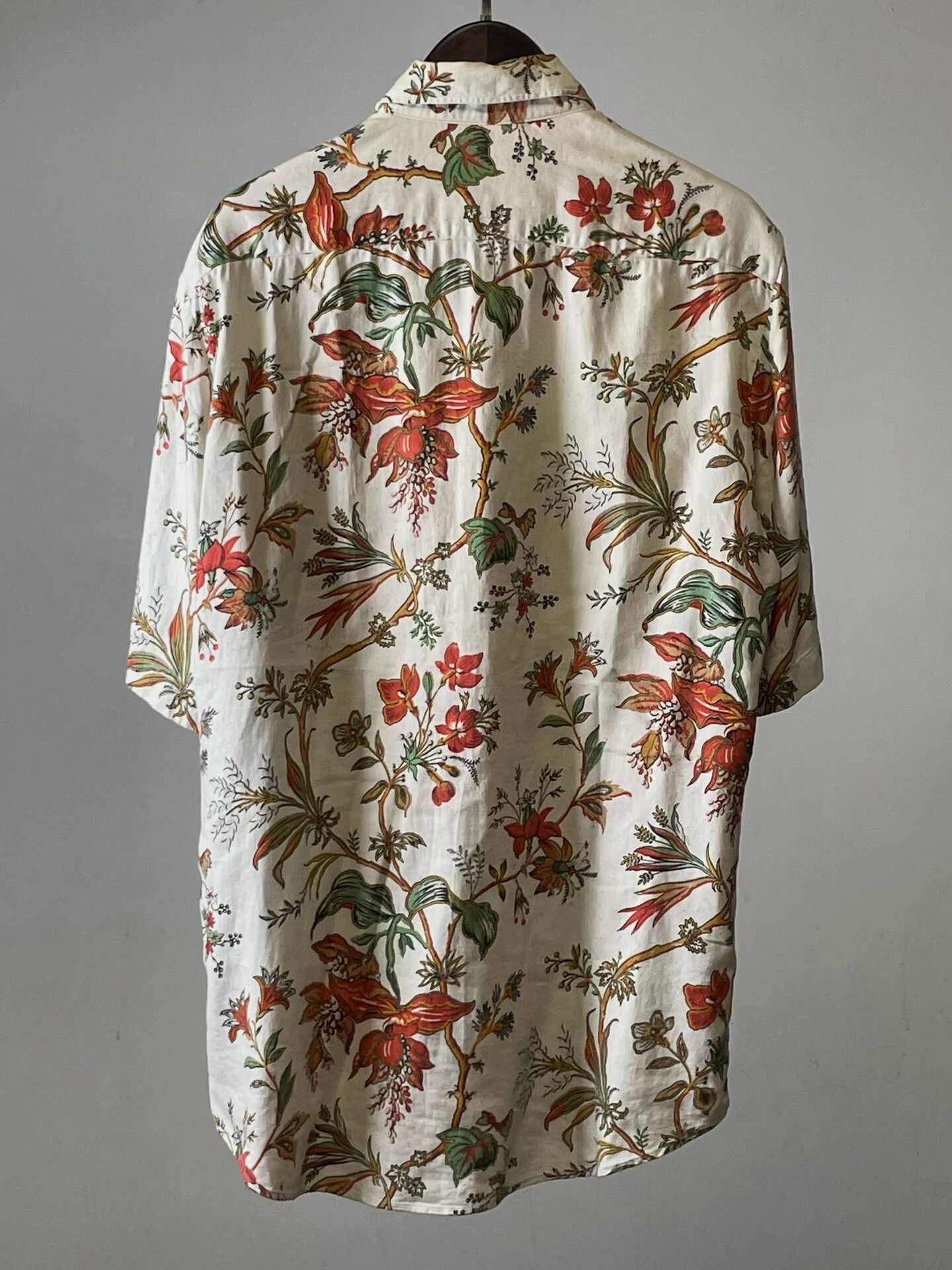 McQ Alexander McQueen Alexander McQueen Floral Print Shirt Size US L / EU 52-54 / 3 - 5 Thumbnail