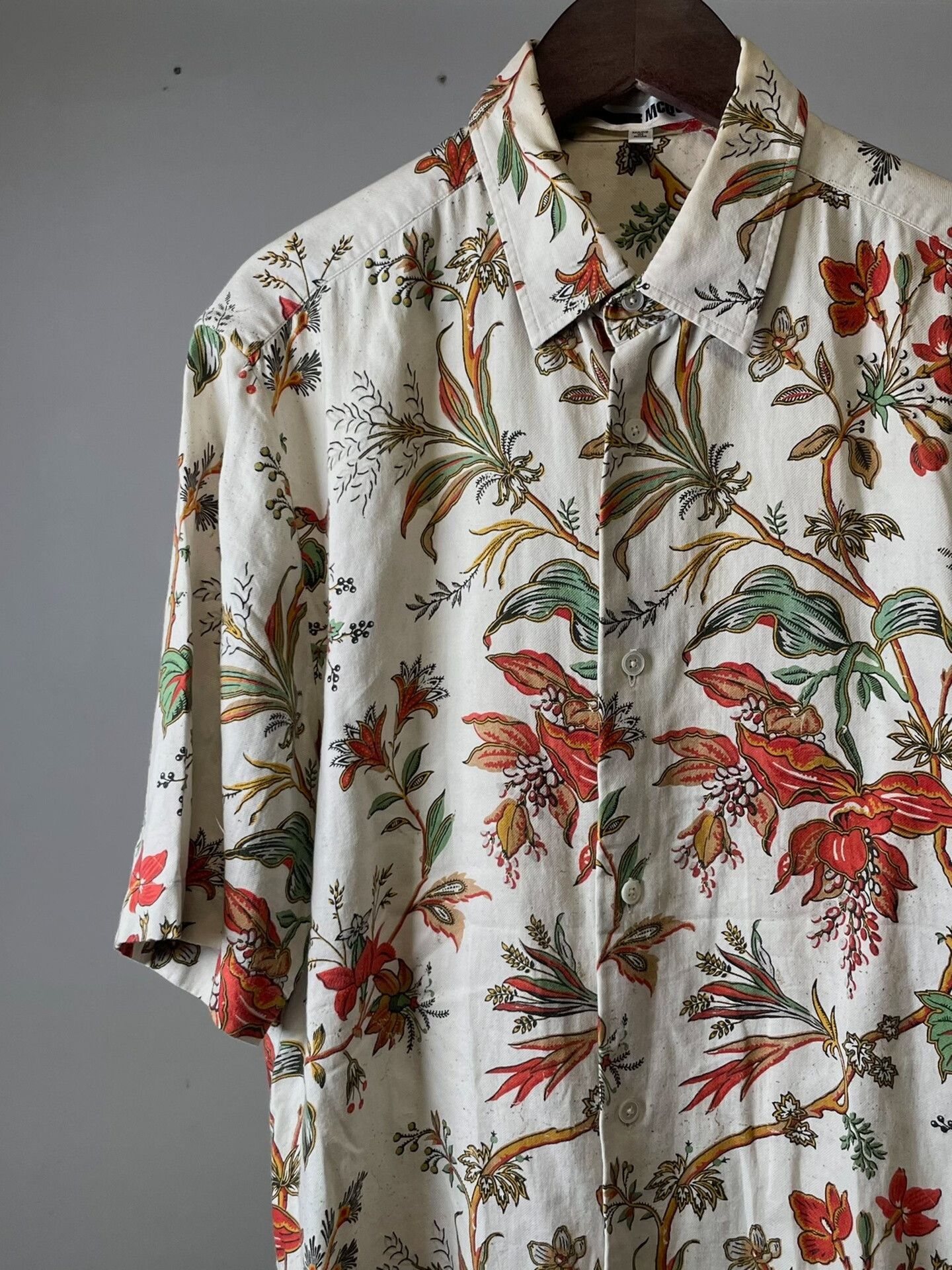 McQ Alexander McQueen Alexander McQueen Floral Print Shirt Size US L / EU 52-54 / 3 - 4 Thumbnail