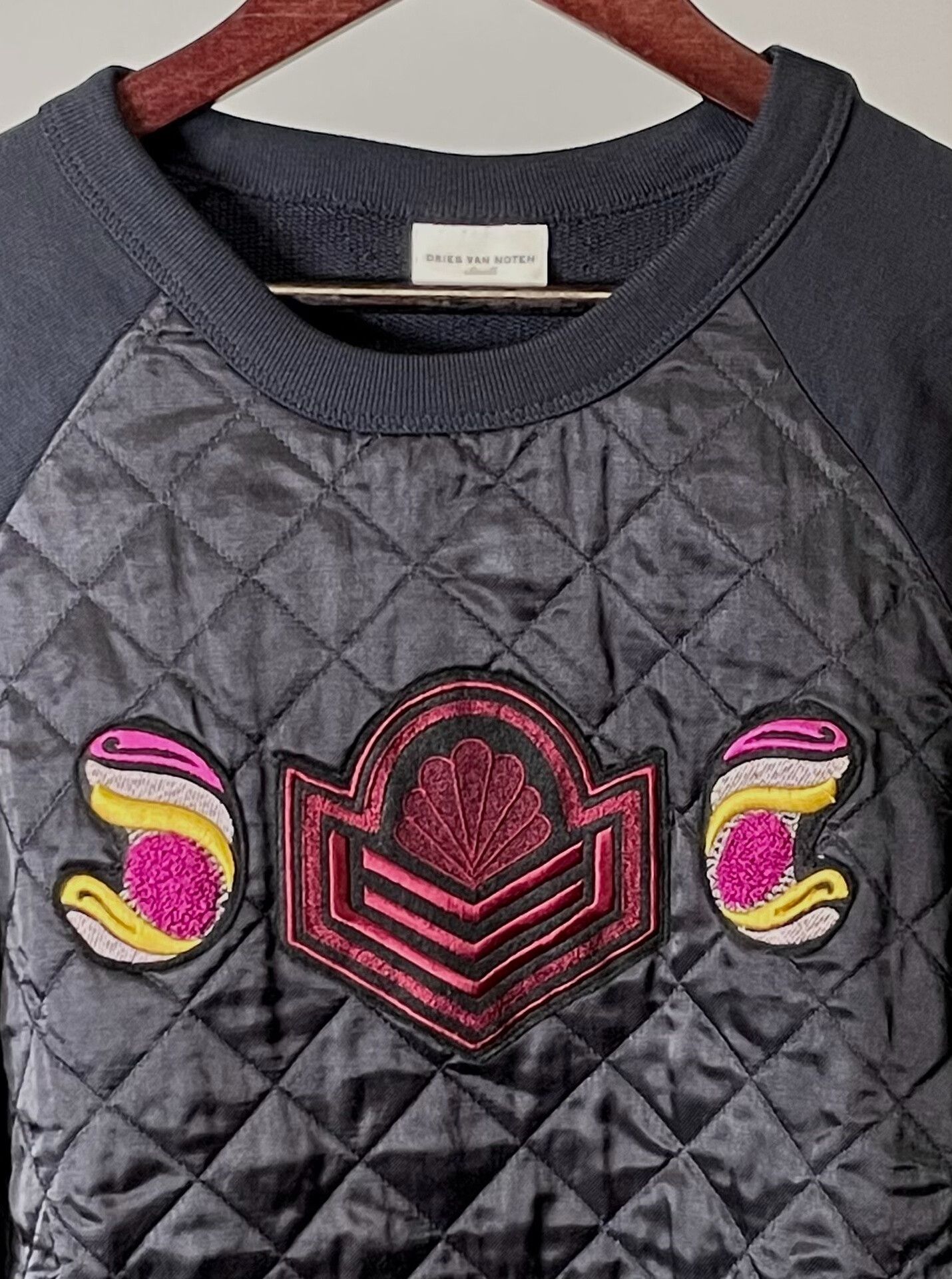 Dries Van Noten Dries Van Noten F/W16 Badge Sweatshirt Size S / US 4 / IT 40 - 5 Thumbnail