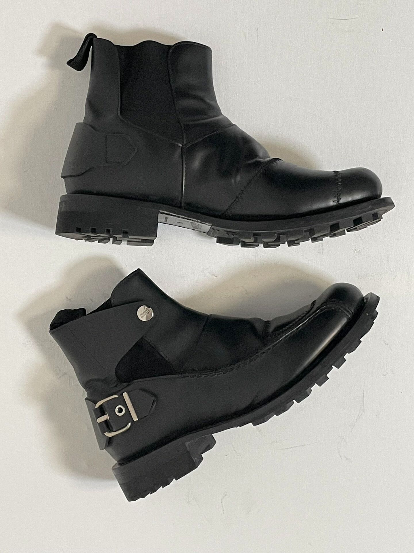Jean Paul Gaultier Jean Paul Gaultier Black Military Boots Size US 9 / EU 42 - 3 Thumbnail
