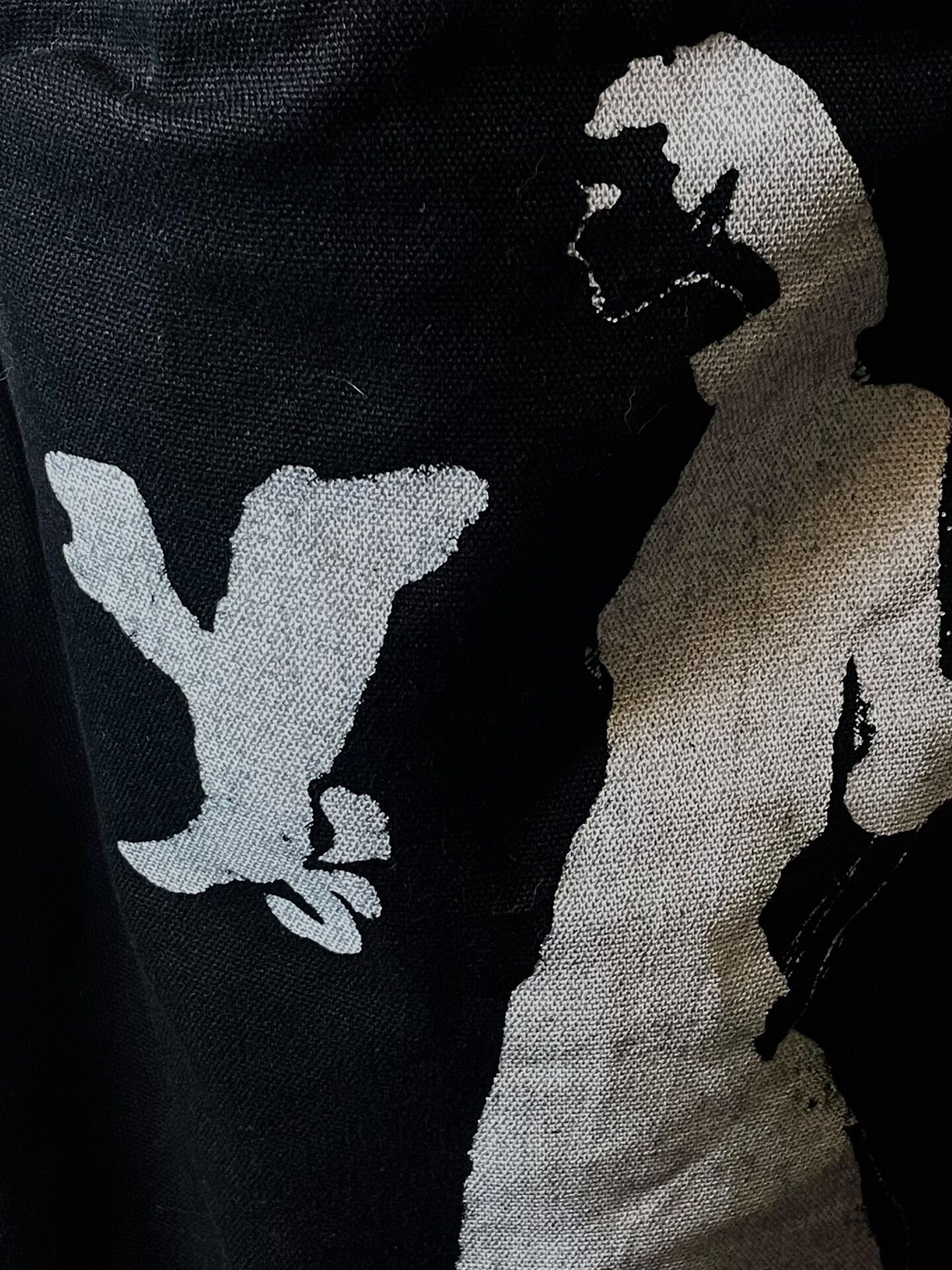 Yohji Yamamoto Yohji Yamamoto Omotesando Canvas Tote Bag Size ONE SIZE - 3 Thumbnail