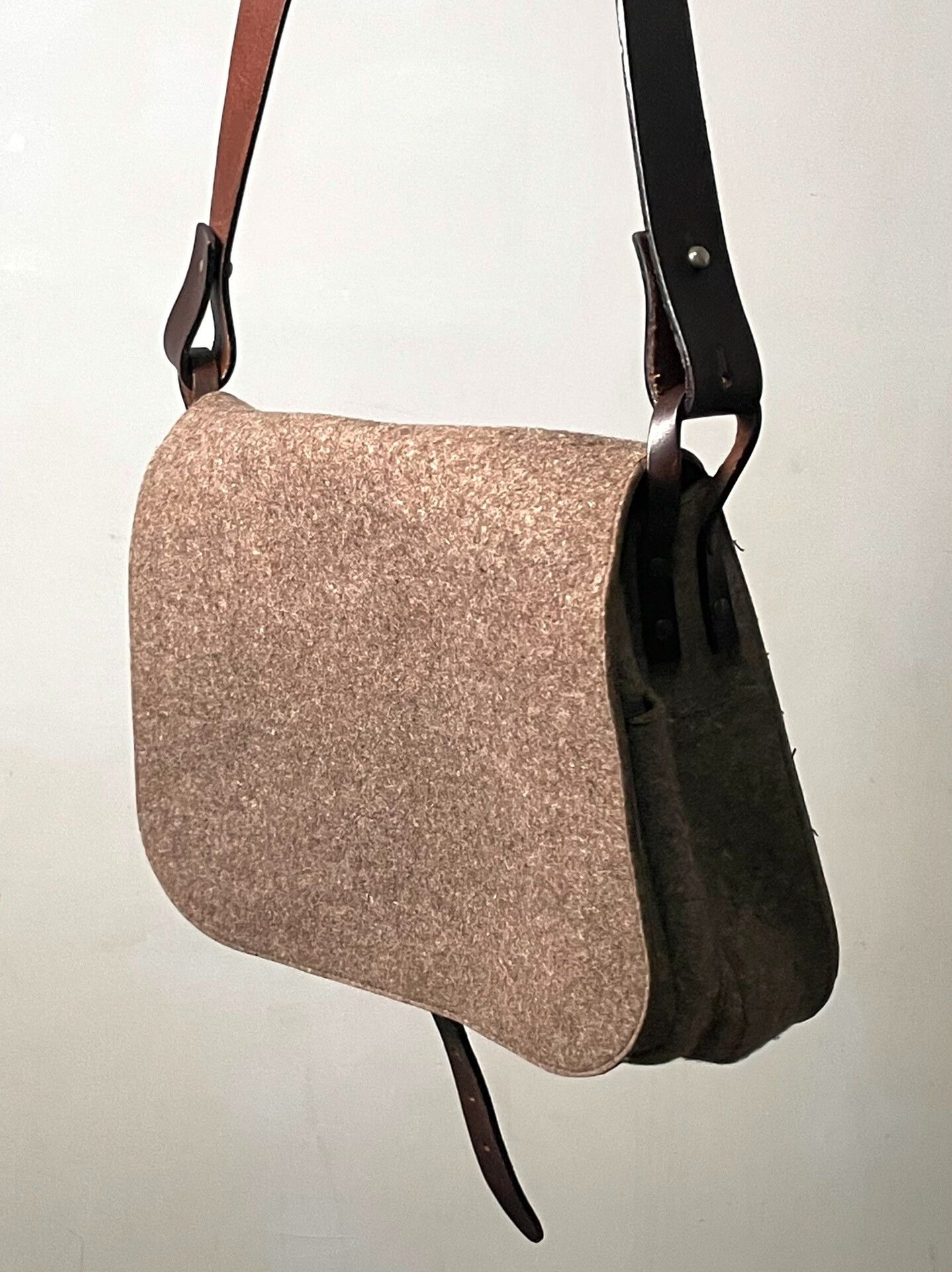 Dries Van Noten drapes van noten wool shoulder bag Size ONE SIZE - 5 Thumbnail