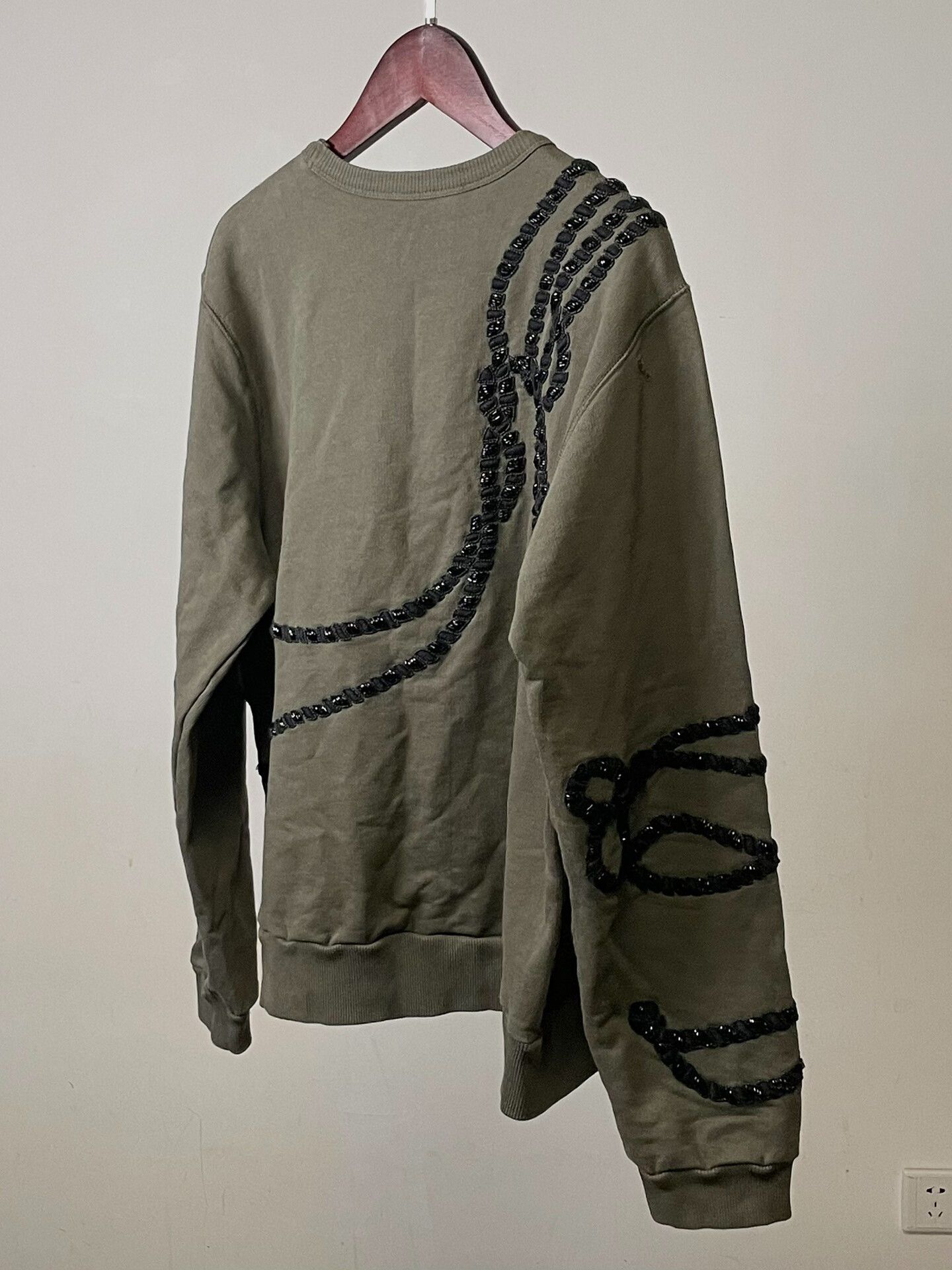 Dries Van Noten Dries Van Noten Beaded Embroidery Sweatshirt Size M / US 6-8 / IT 42-44 - 6 Thumbnail