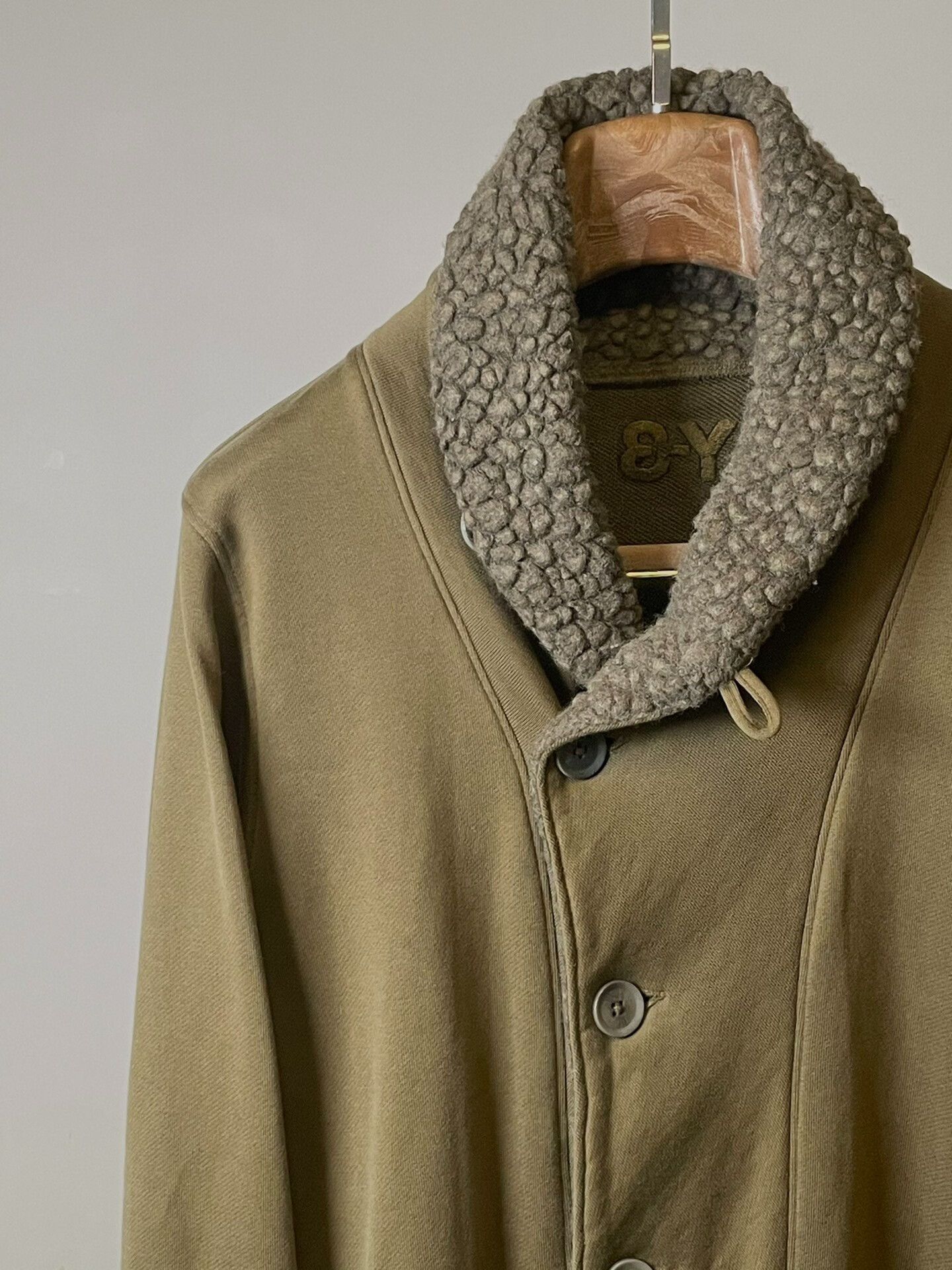 Y-3 y-3 green collar jacket by yohji yamamoto Size US M / EU 48-50 / 2 - 3 Thumbnail