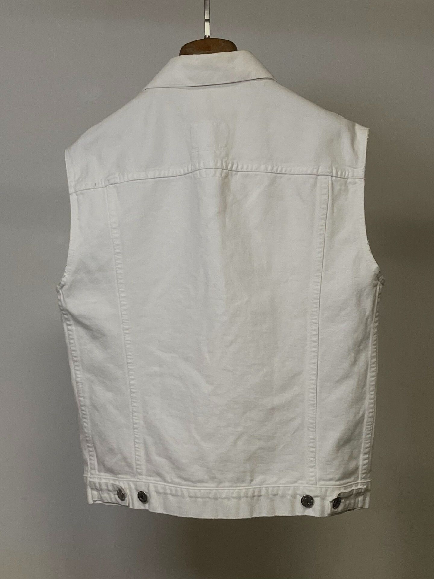 Helmut Lang helmut lang 90s denim sleeveless vest Size US L / EU 52-54 / 3 - 5 Thumbnail