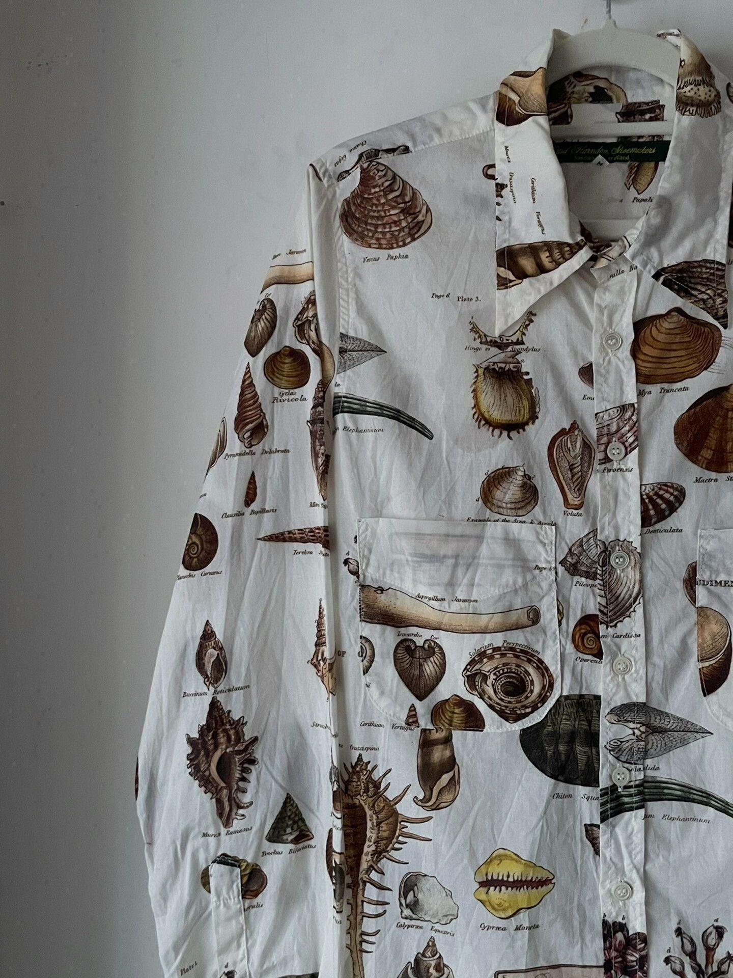 Paul Harnden Shoemakers paul harnden s/s16 shell print shirt Size US M / EU 48-50 / 2 - 4 Thumbnail