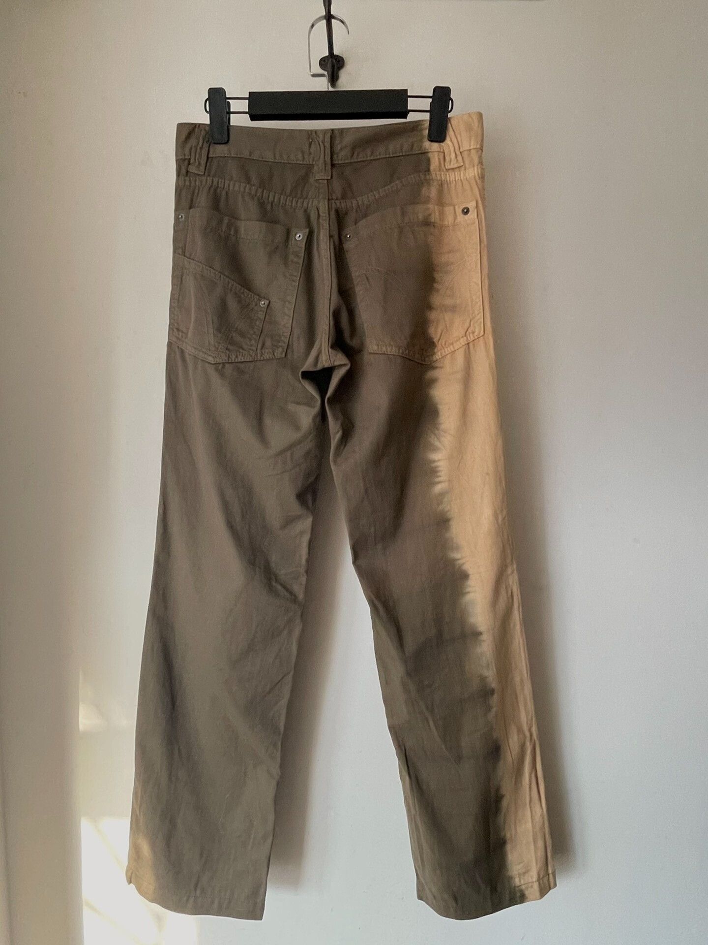 Dolce & Gabbana asymmetric gradient military straight pants Size US 29 - 2 Thumbnail