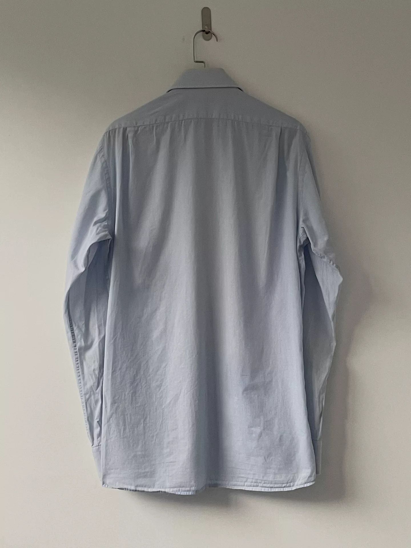 Burberry burberry light blue long sleeve shirt Size US M / EU 48-50 / 2 - 4 Thumbnail