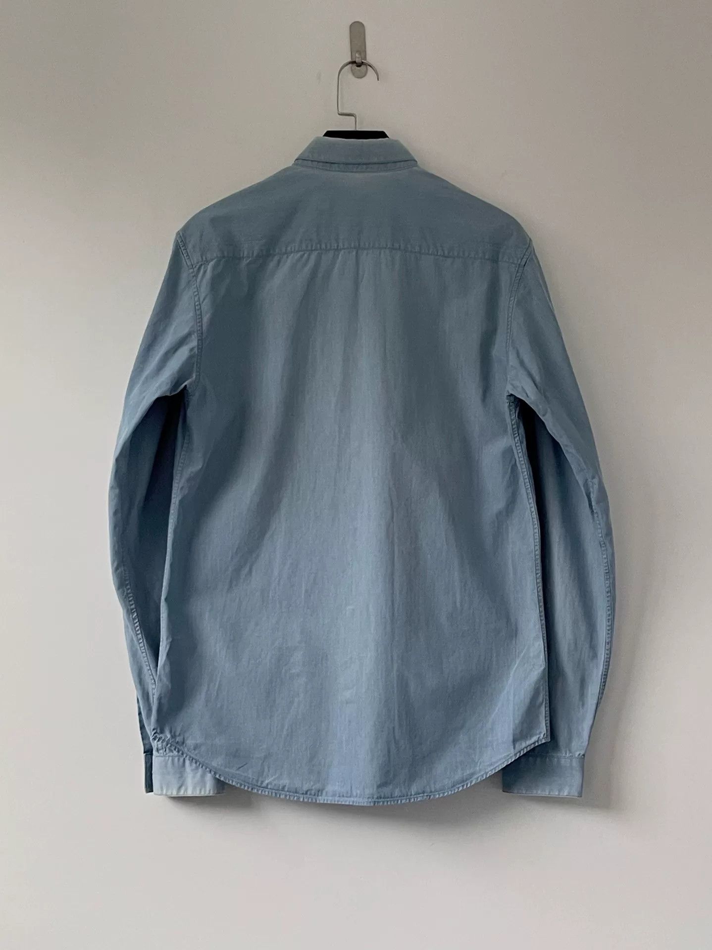 Dior light blue cotton shirt by Dior Size US M / EU 48-50 / 2 - 5 Thumbnail