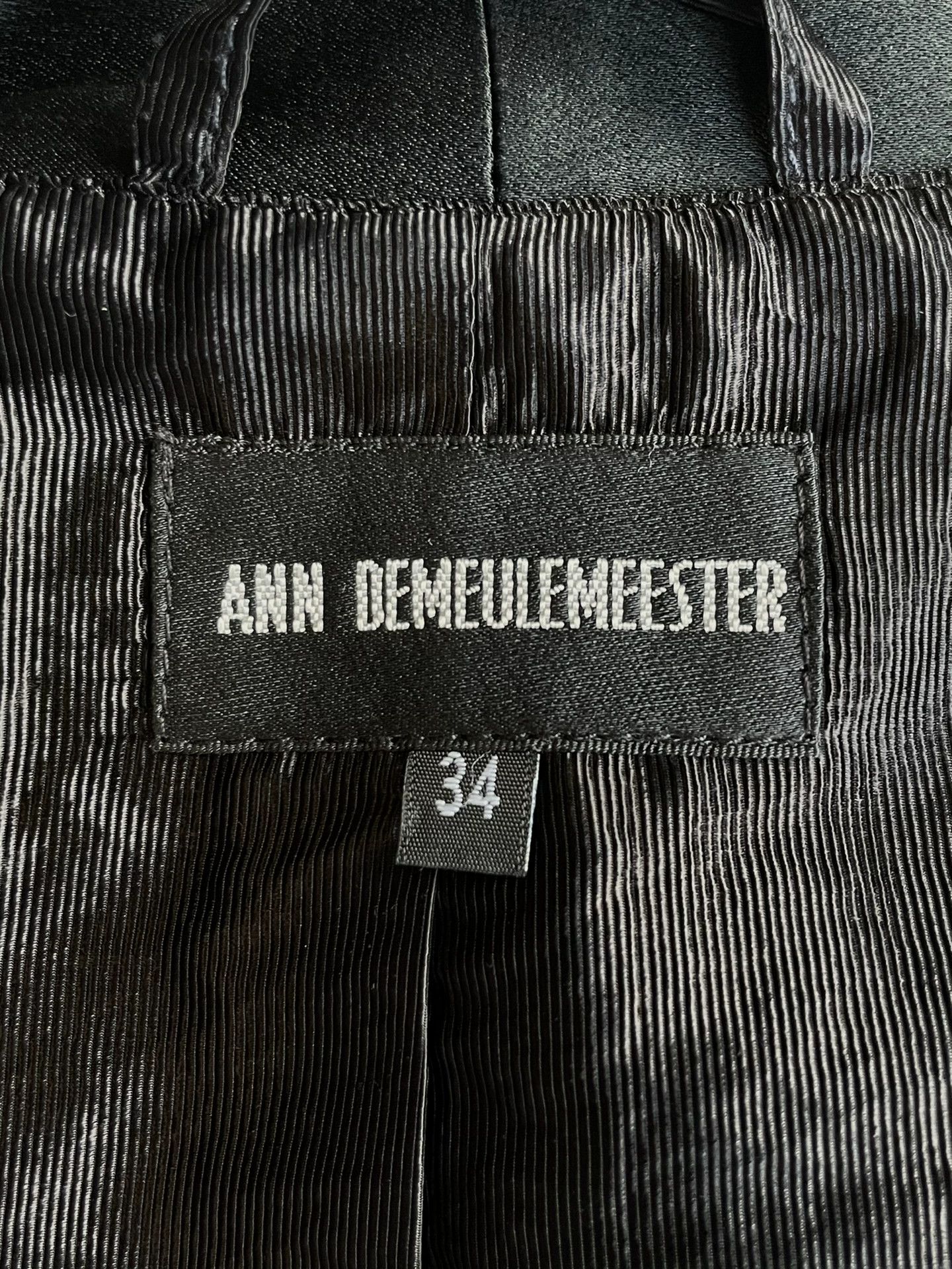 Ann Demeulemeester Ann Demeulemeester Spring 2016 Emerald Coat Size XS / US 0-2 / IT 36-38 - 6 Thumbnail