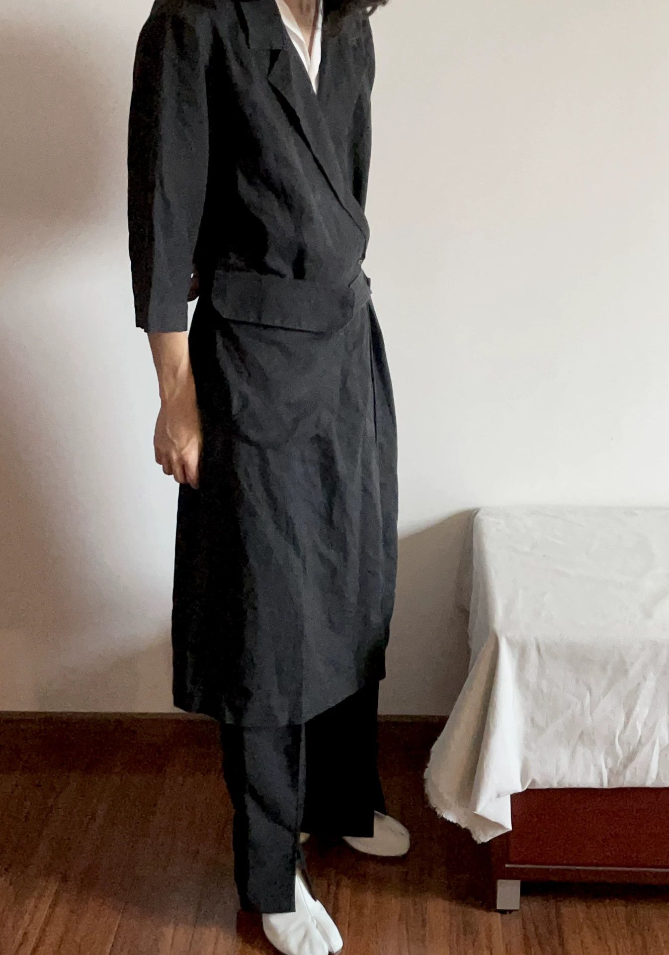 Dries Van Noten drapes like a coat with outer pocket Size L / US 10 / IT 46 - 4 Thumbnail