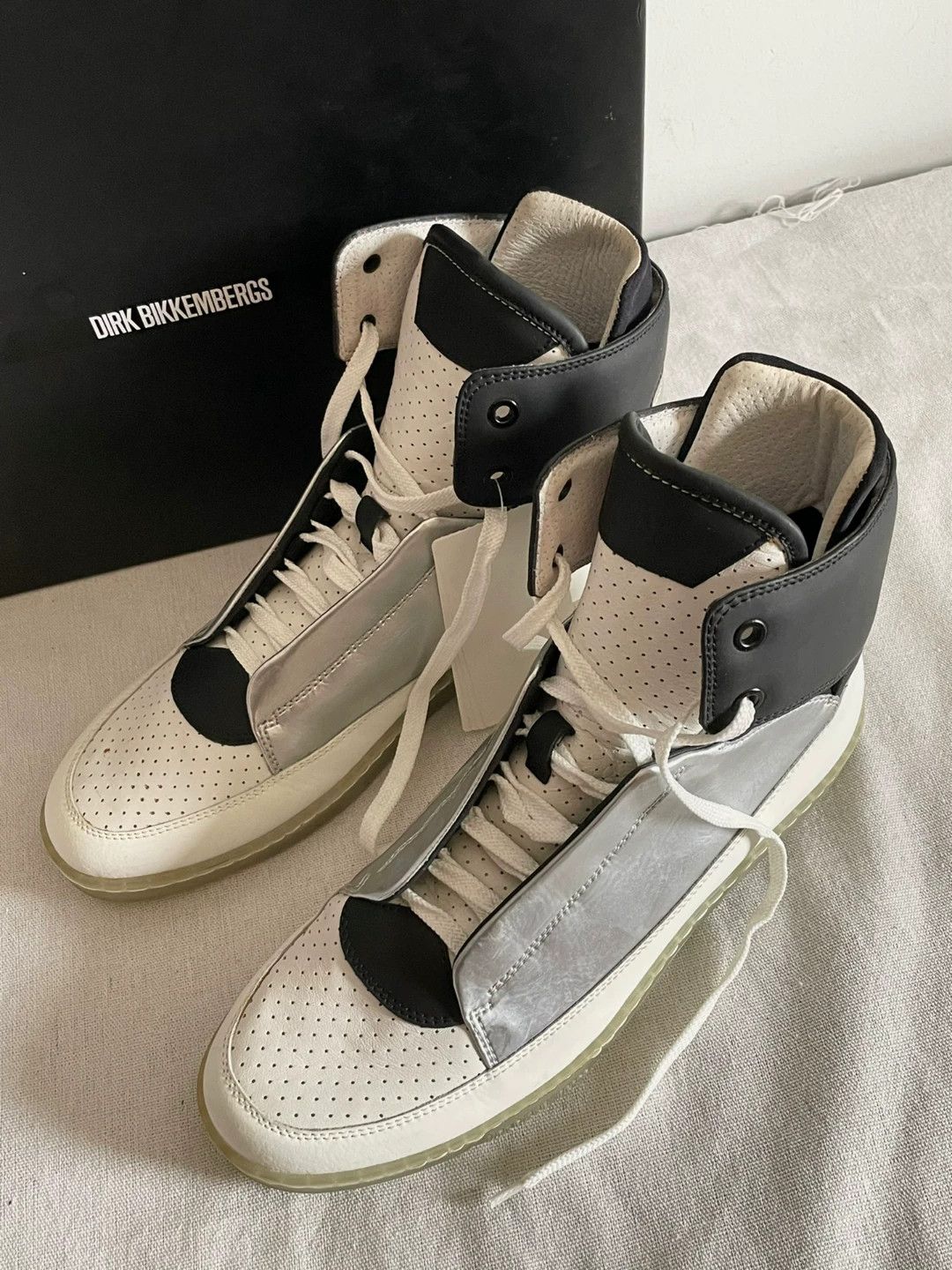 Dirk Bikkembergs Dirk Bikkembergs Retro Basketball Sneakers Size 40 Size US 7 / EU 40 - 3 Thumbnail