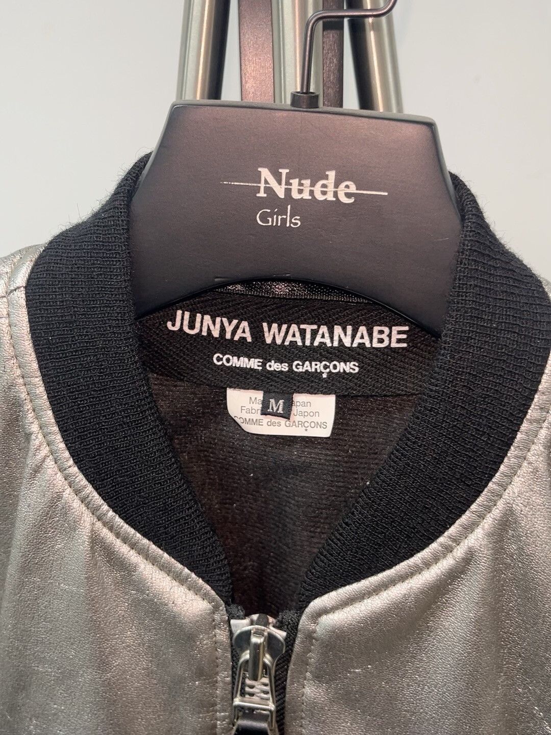 Junya Watanabe silver bomber jacket by junya watanabe Size US M / EU 48-50 / 2 - 3 Thumbnail