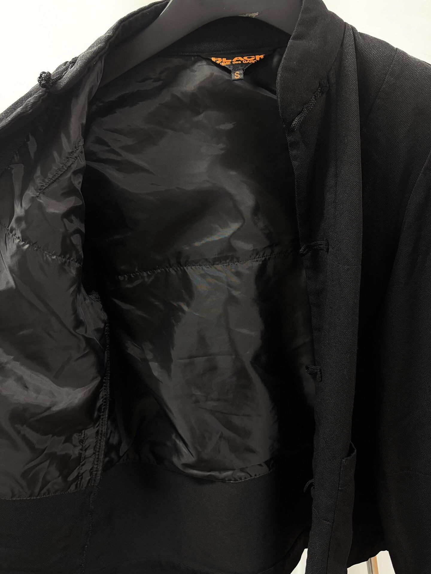 Comme des Garcons black comme des garçons high collar cardigan Size S / US 4 / IT 40 - 4 Thumbnail