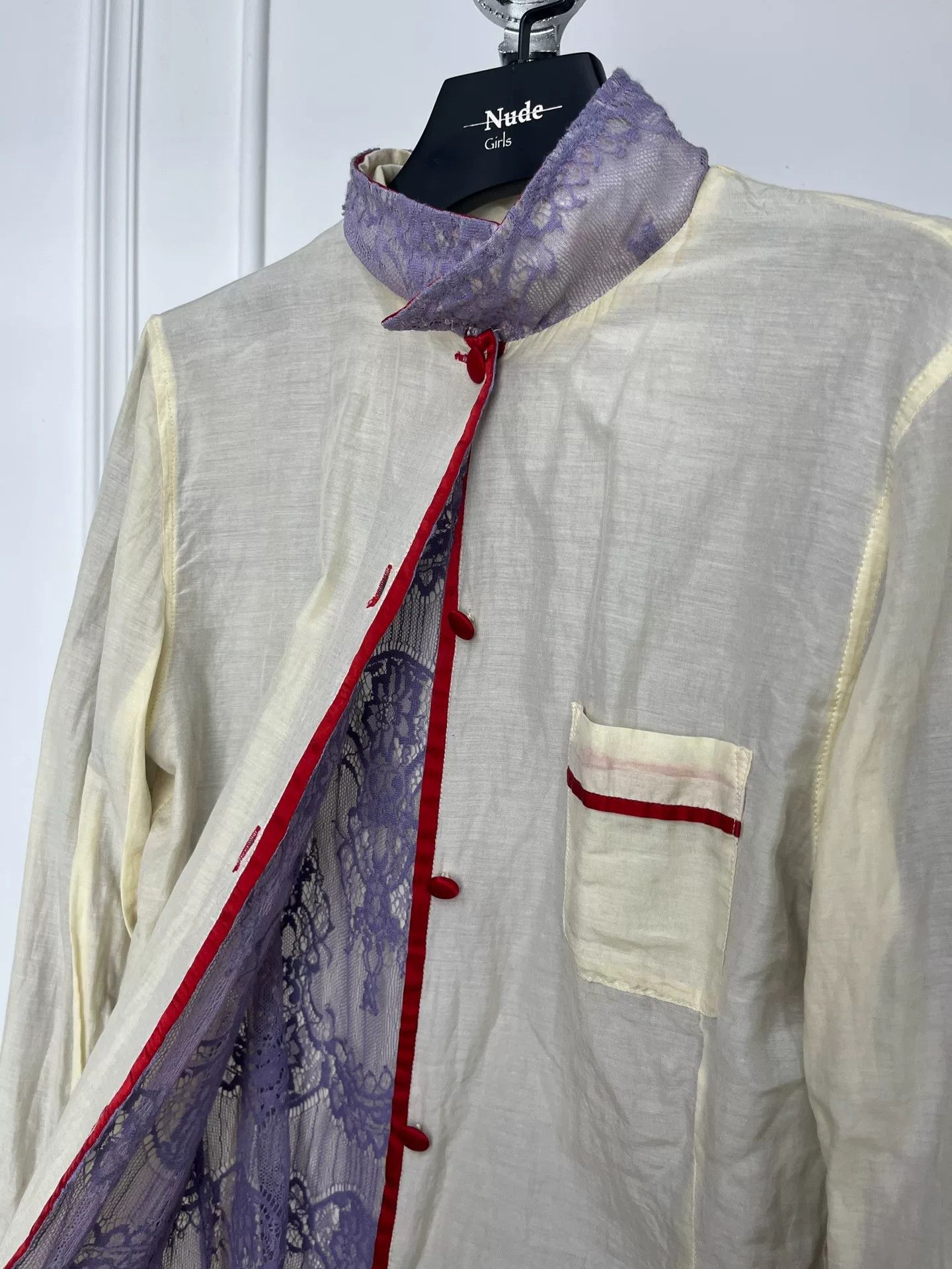 Undercover Undercover Lace Shirt Double-Sided Wear Size M / US 6-8 / IT 42-44 - 4 Thumbnail
