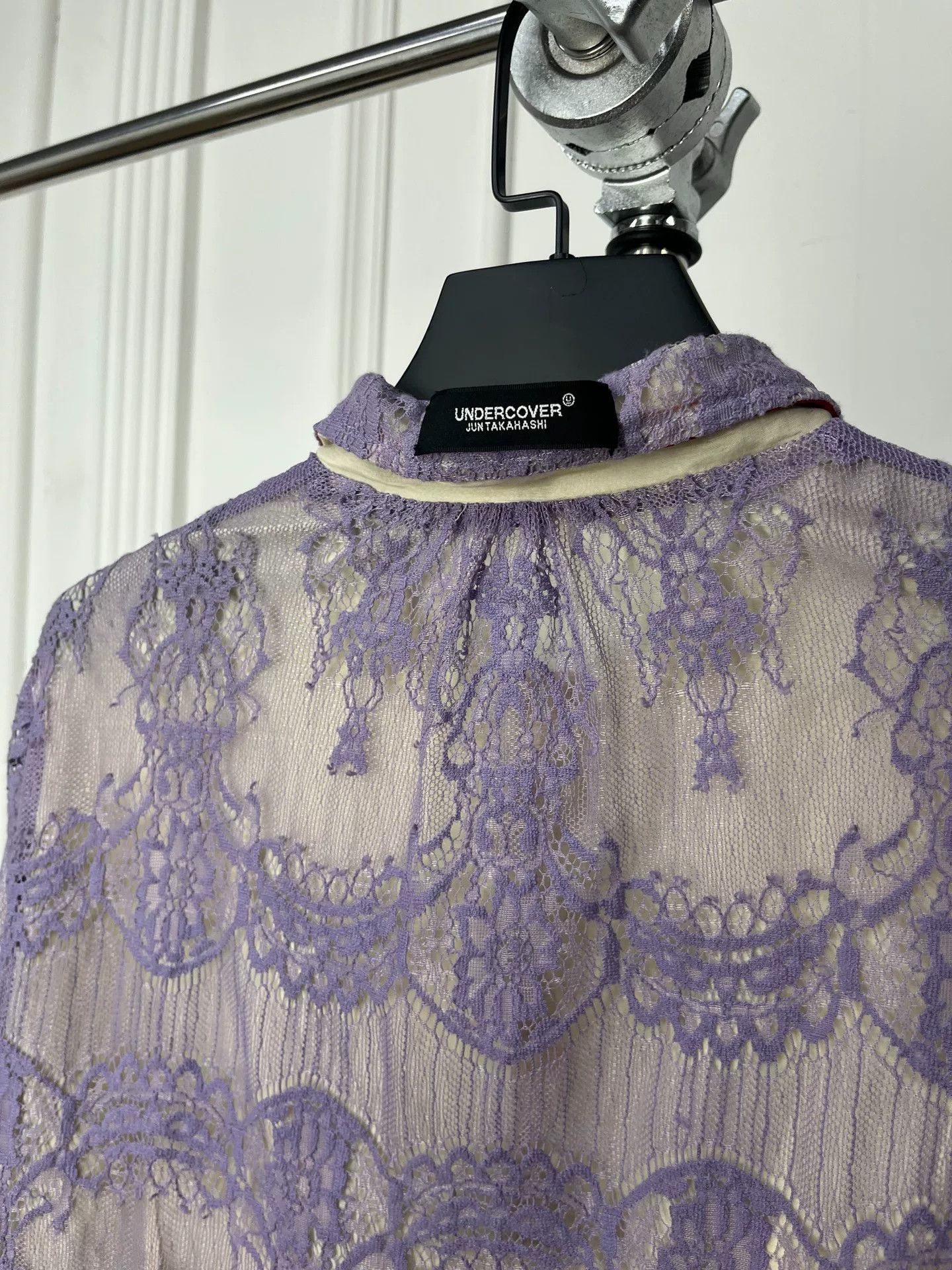 Undercover Undercover Lace Shirt Double-Sided Wear Size M / US 6-8 / IT 42-44 - 2 Thumbnail