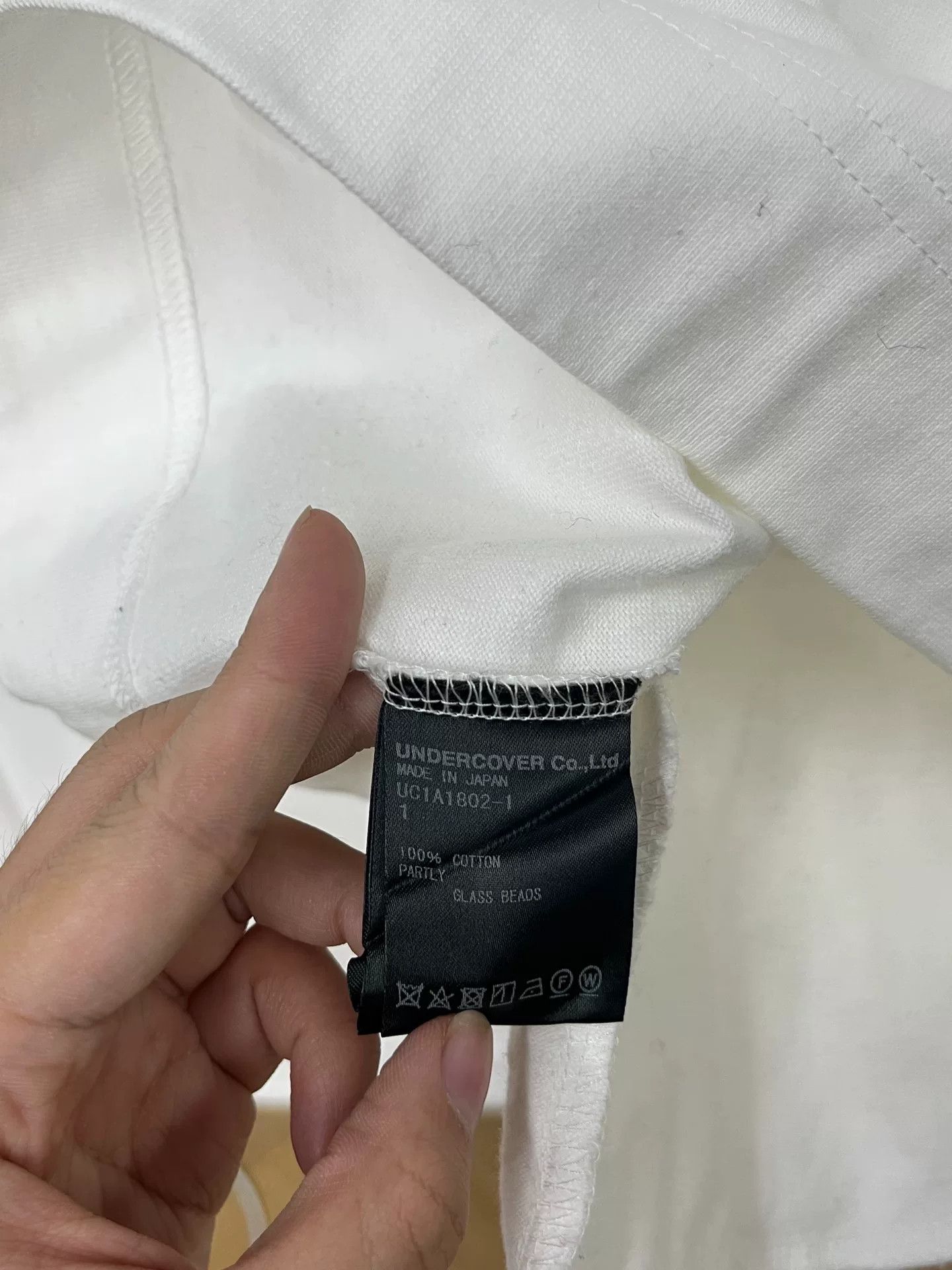 Undercover oversized short sleeve gem detail t-shirt Size XL / US 12-14 / IT 48-50 - 4 Thumbnail